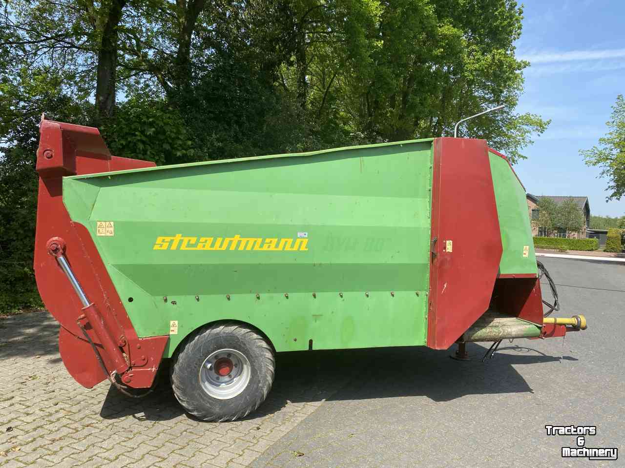 Blokkendoseerwagen Strautmann BVW 801