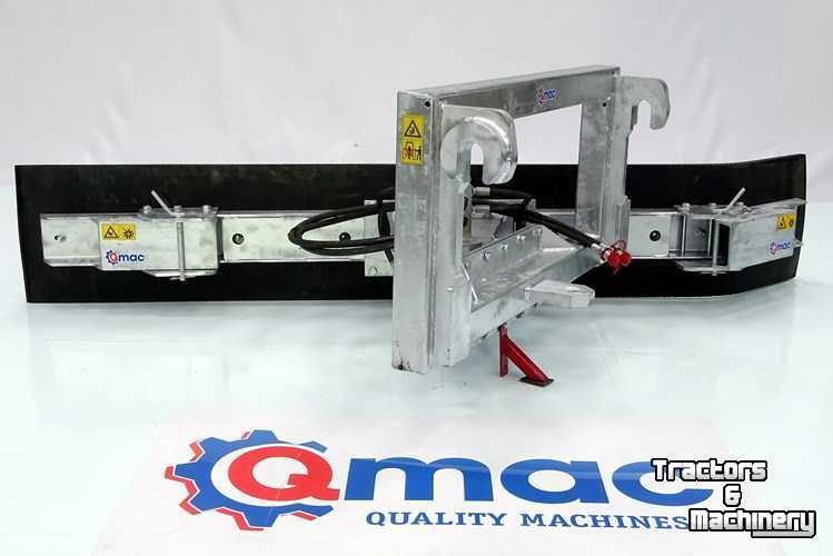 Overige Qmac Modulo Gummischiebers für Ställen 240cm Anbau Merlo