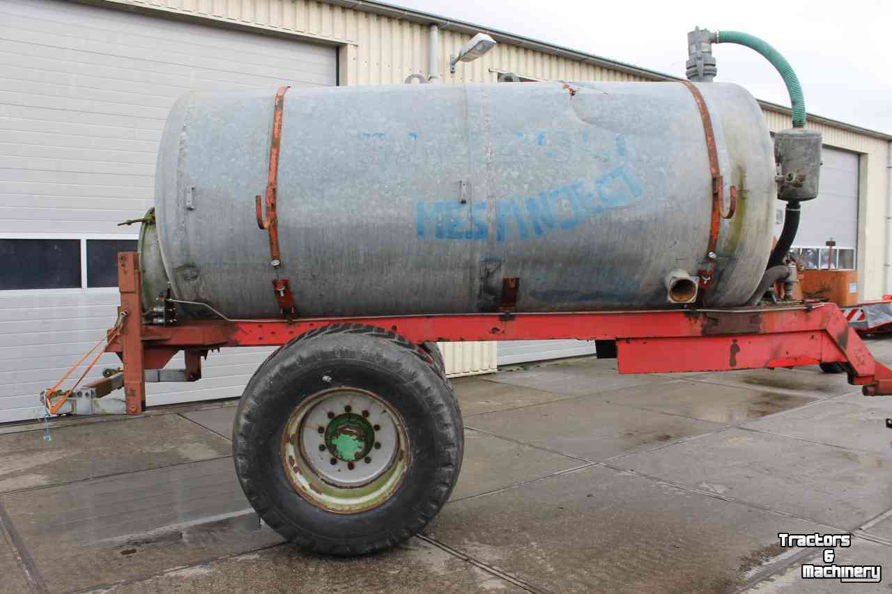 Mesttank Beco MT6800 liter enkelas mesttank giertank vacuumtank waterwagen