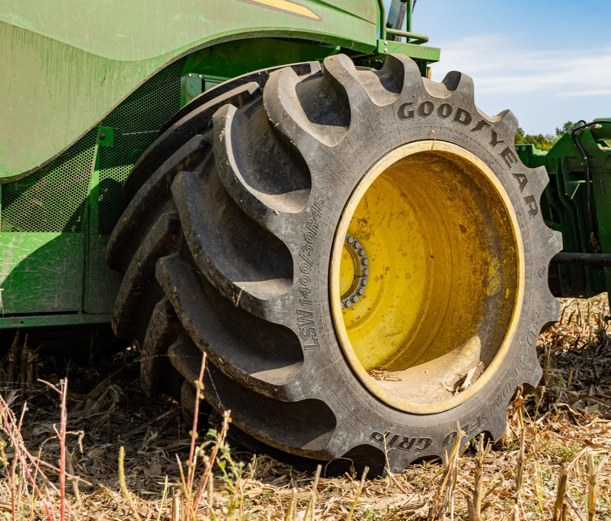 1,40 meter Goodyear band mag nu ook in Europa op de weg | LandbouwMechanisatie