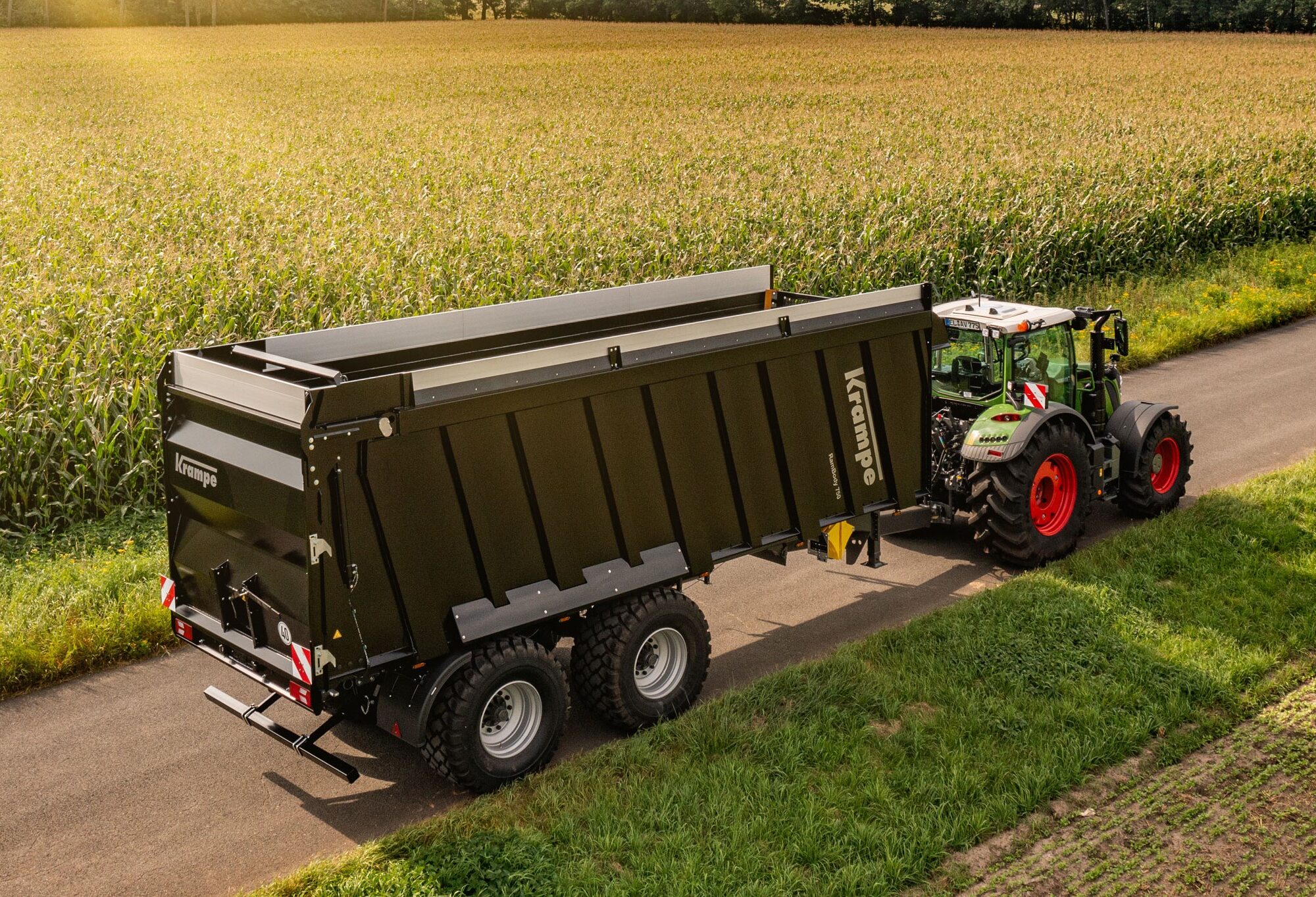 Afschuifwagen van Krampe | LandbouwMechanisatie