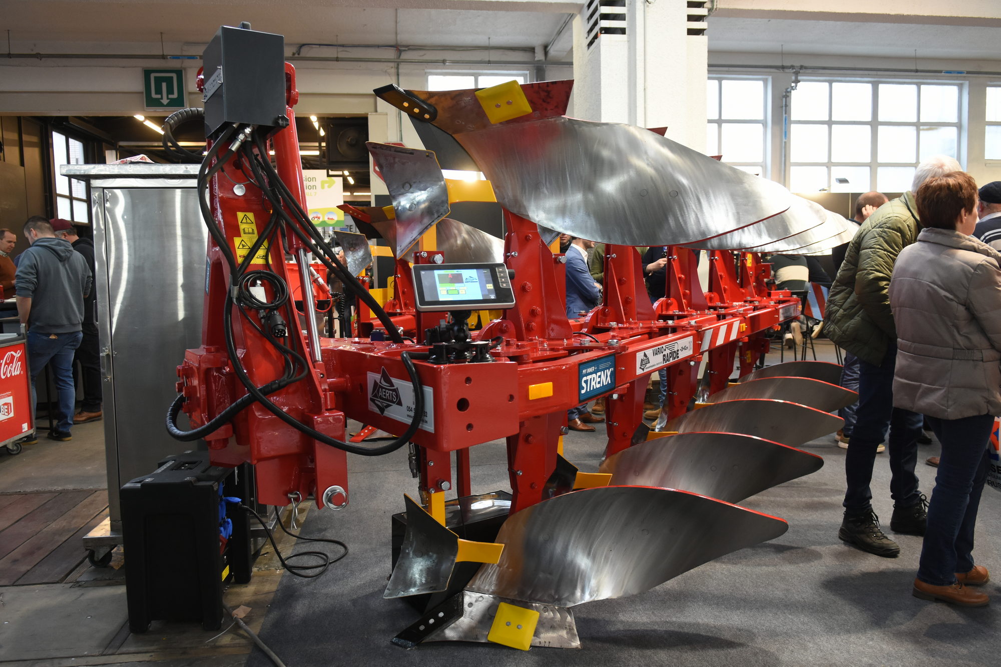 Agribex 2025: Aerts rust Vario-ploeg uit met isobus | LandbouwMechanisatie