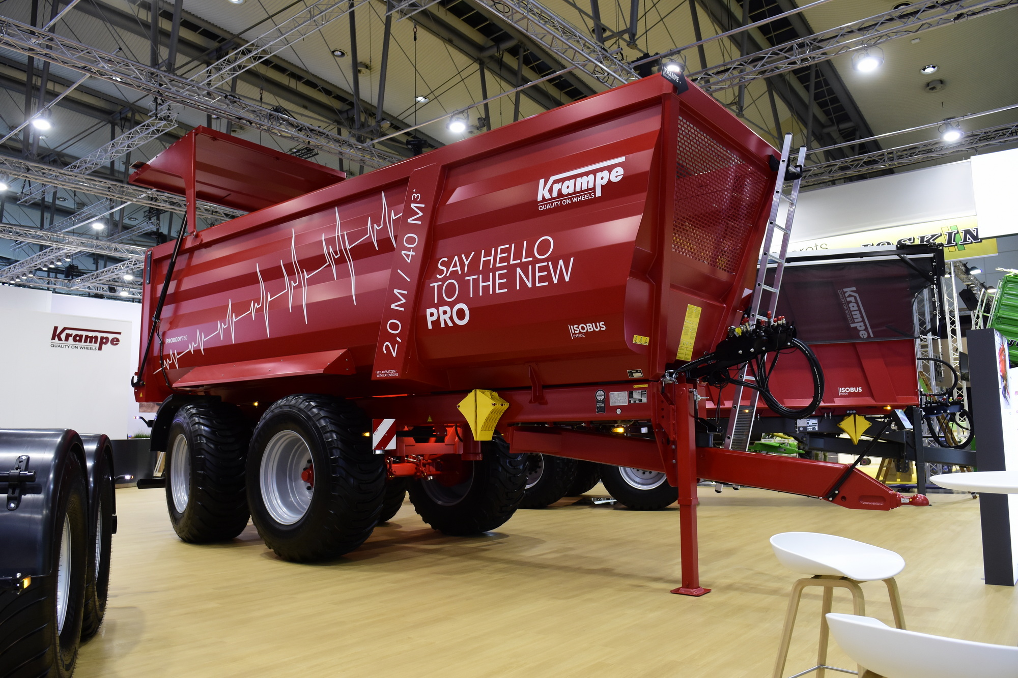 Agritechnica 2023: Krampe Pro kieper | LandbouwMechanisatie