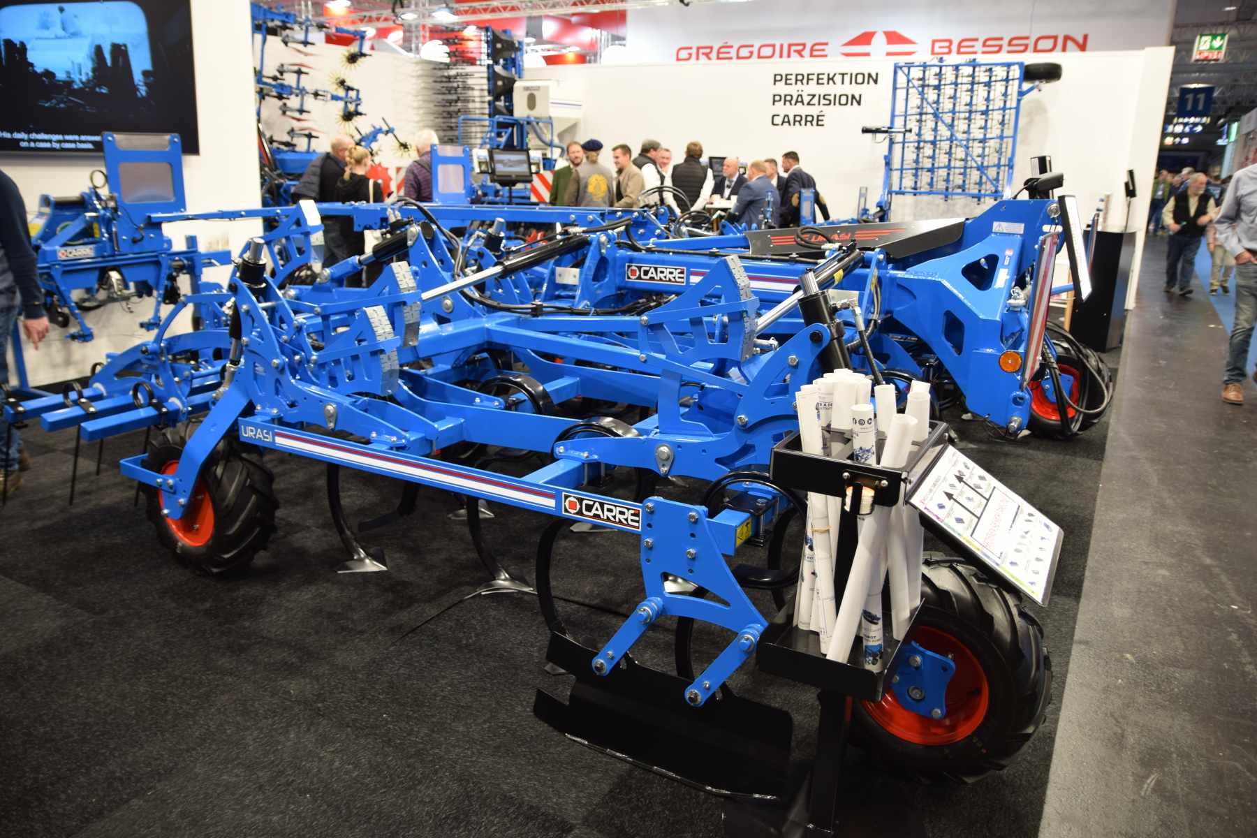 Agritechnica 2023: Ondiep werkende cultivator van Carré | LandbouwMechanisatie