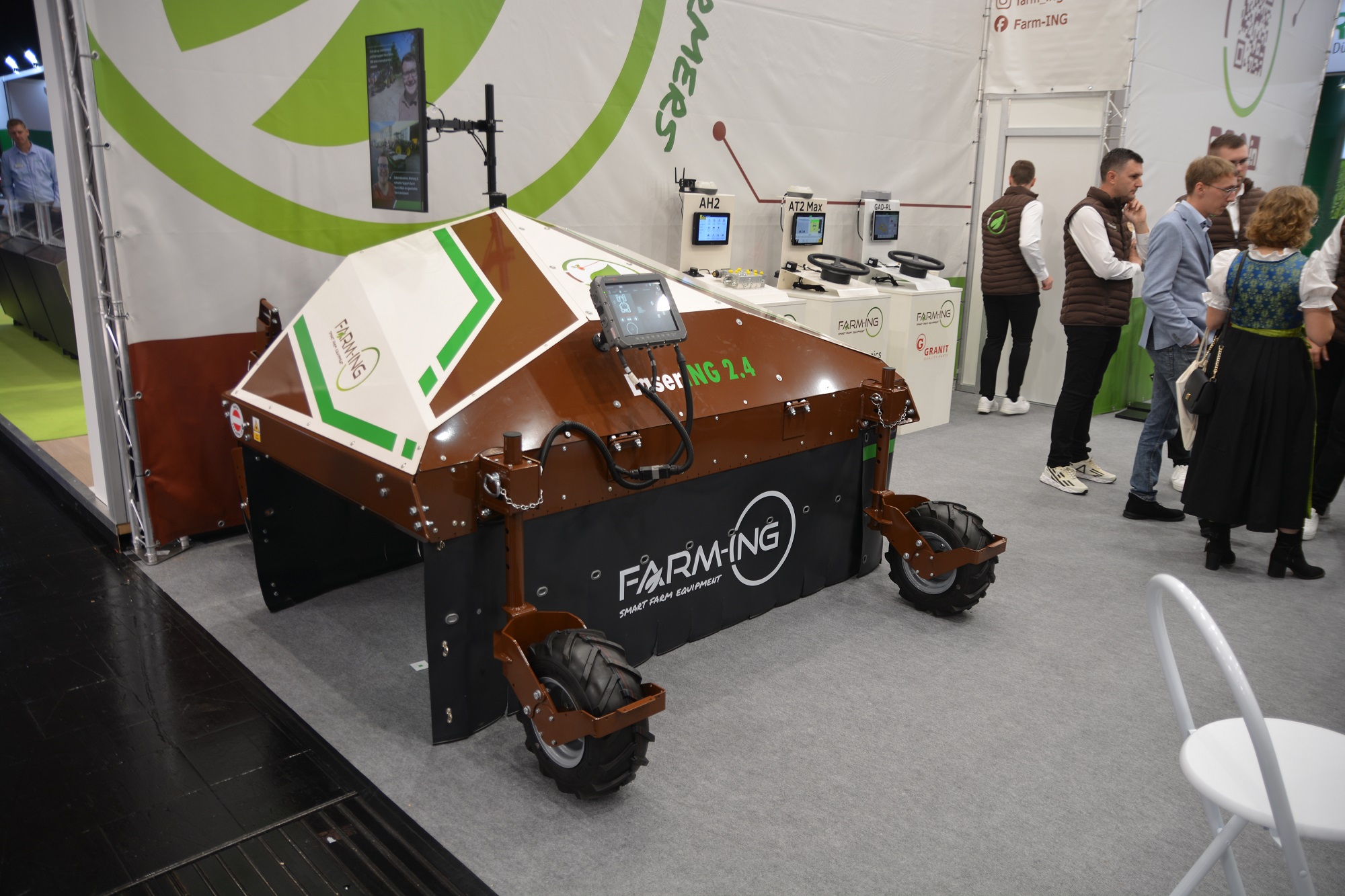 Agritechnica 2025: Farm-ing toont prototype van laserwieder | LandbouwMechanisatie