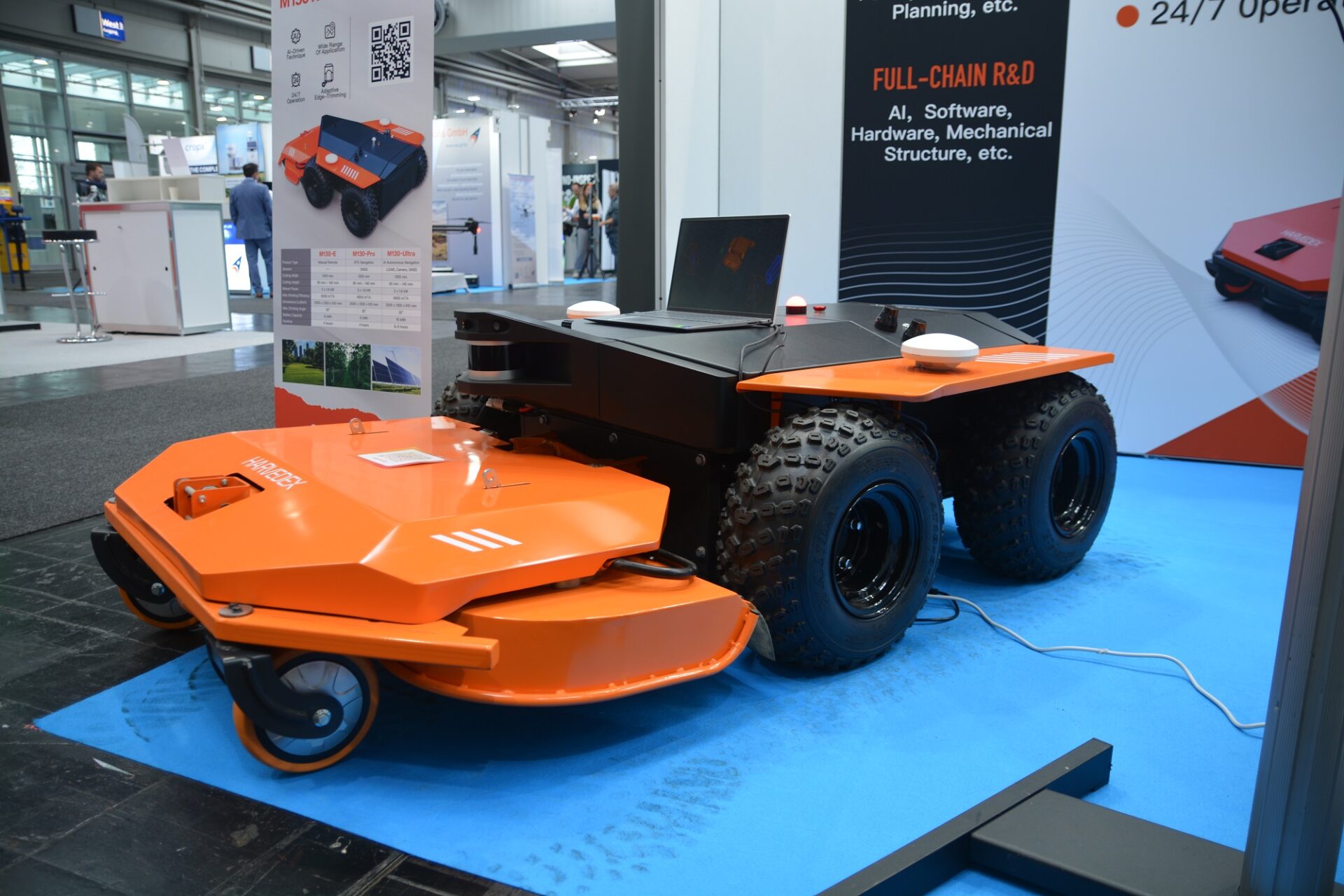 Agritechnica 2025: Harvedex introduceert autonome cirkelmaaier | Tuin en Park Techniek
