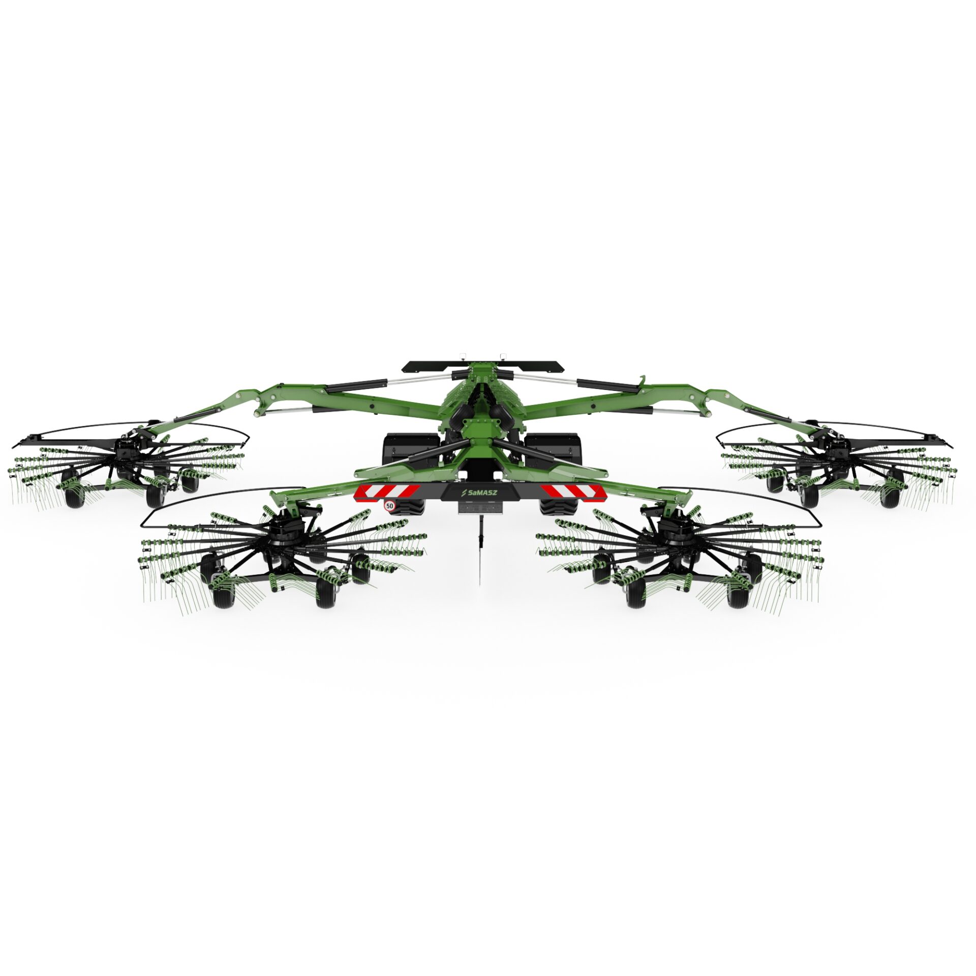 Agritechnica 2025: Samasz toont prototype Z4-1550 vierrotorhark | Veehouderij Techniek