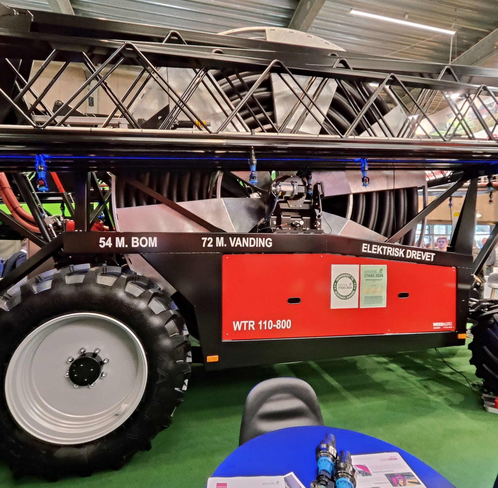 Agromek 2024: Zelfrijdende elektrische beregeningshaspel van Weko Agro | LandbouwMechanisatie