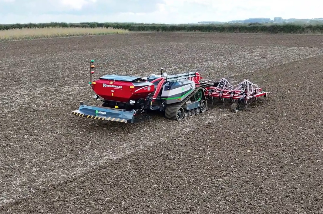 Agxeed en Kongskilde vestigingen wereldrecord autonoom zaaien | LandbouwMechanisatie