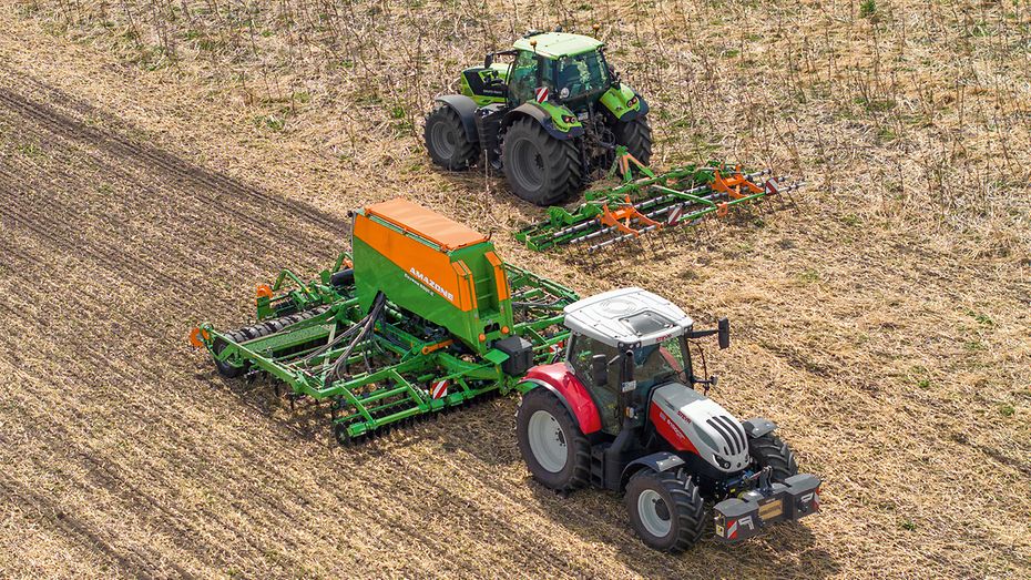 Amazone Cut ’n Sow bewerkt en zaait in één werkgang | LandbouwMechanisatie
