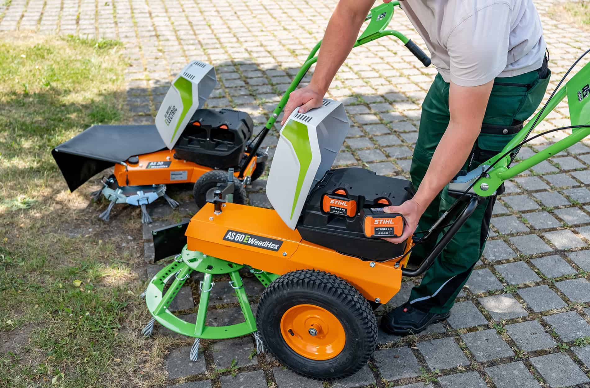 AS-Motor voorziet drie machines van elektrische Stihl-aandrijving | Tuin en Park Techniek