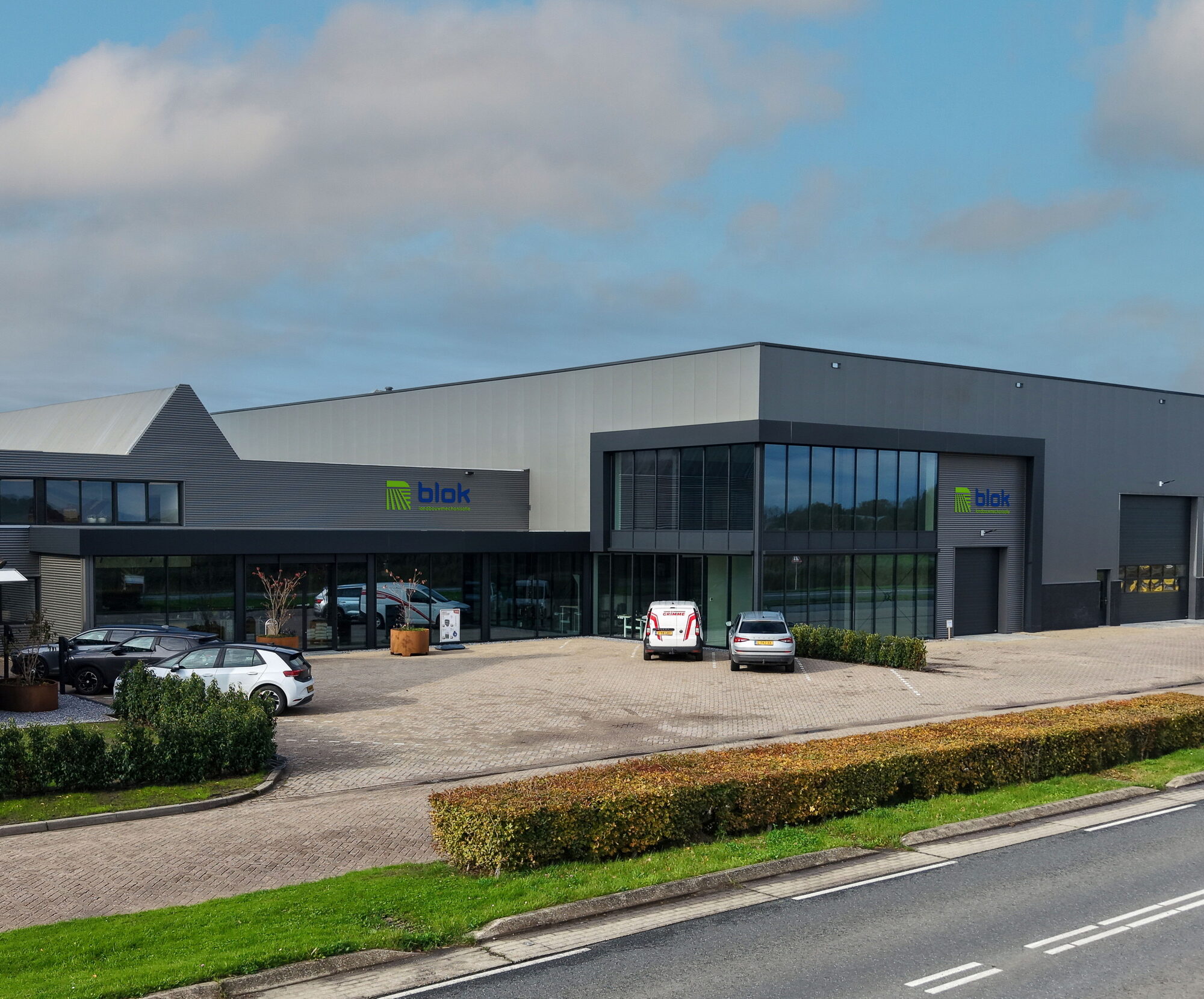 Blok Mechanisatie en Grimme openen nieuwe bedrijfshal | Mechaman