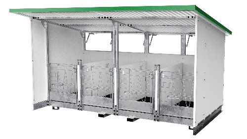 Calfotel presenteert Flex kalverhuisvesting | Veehouderij Techniek