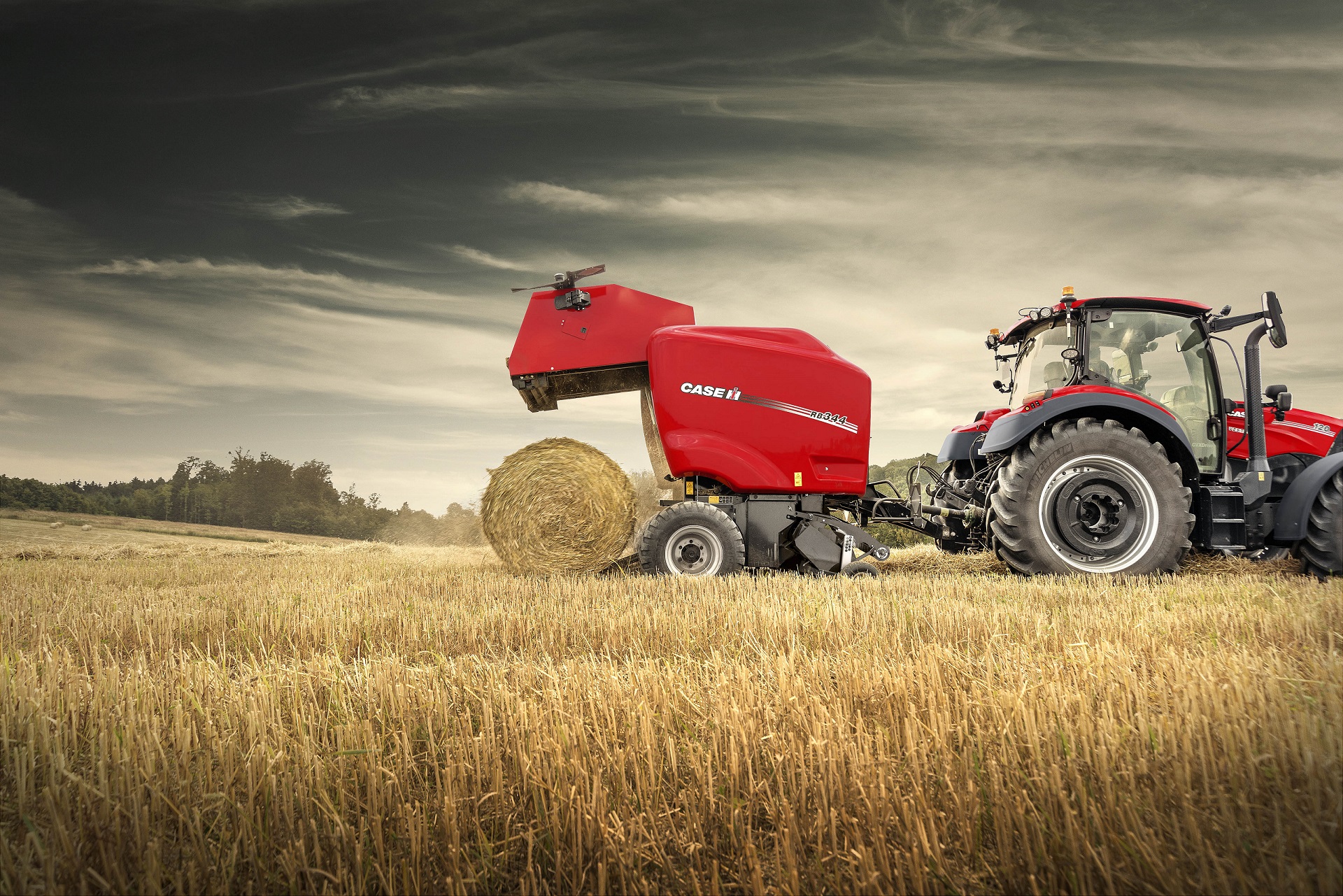 Case IH RB 344 rondebalenpers vernieuwd | Veehouderij Techniek