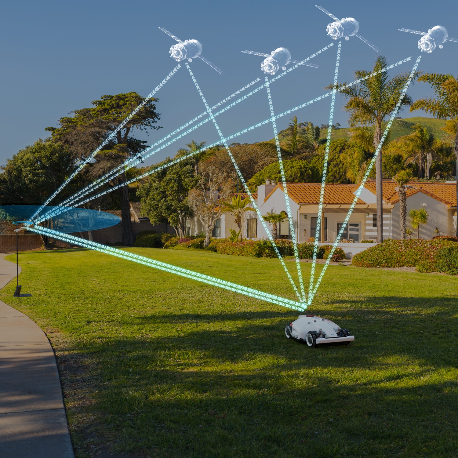 Chinese Luba robotmaaier in Nederland | Tuin en Park Techniek