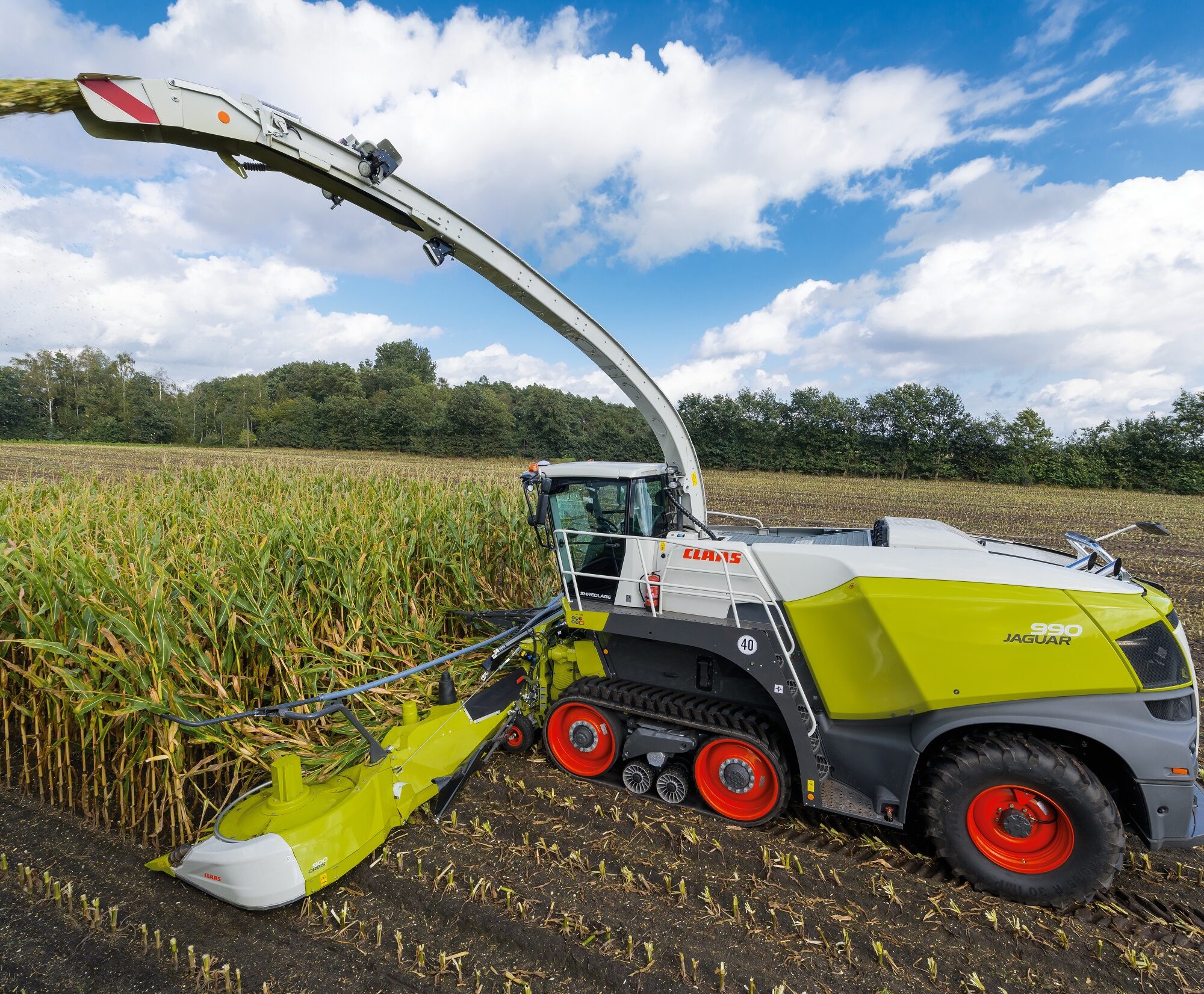 Claas bouwt 100e Jaguar Terra Trac | LandbouwMechanisatie
