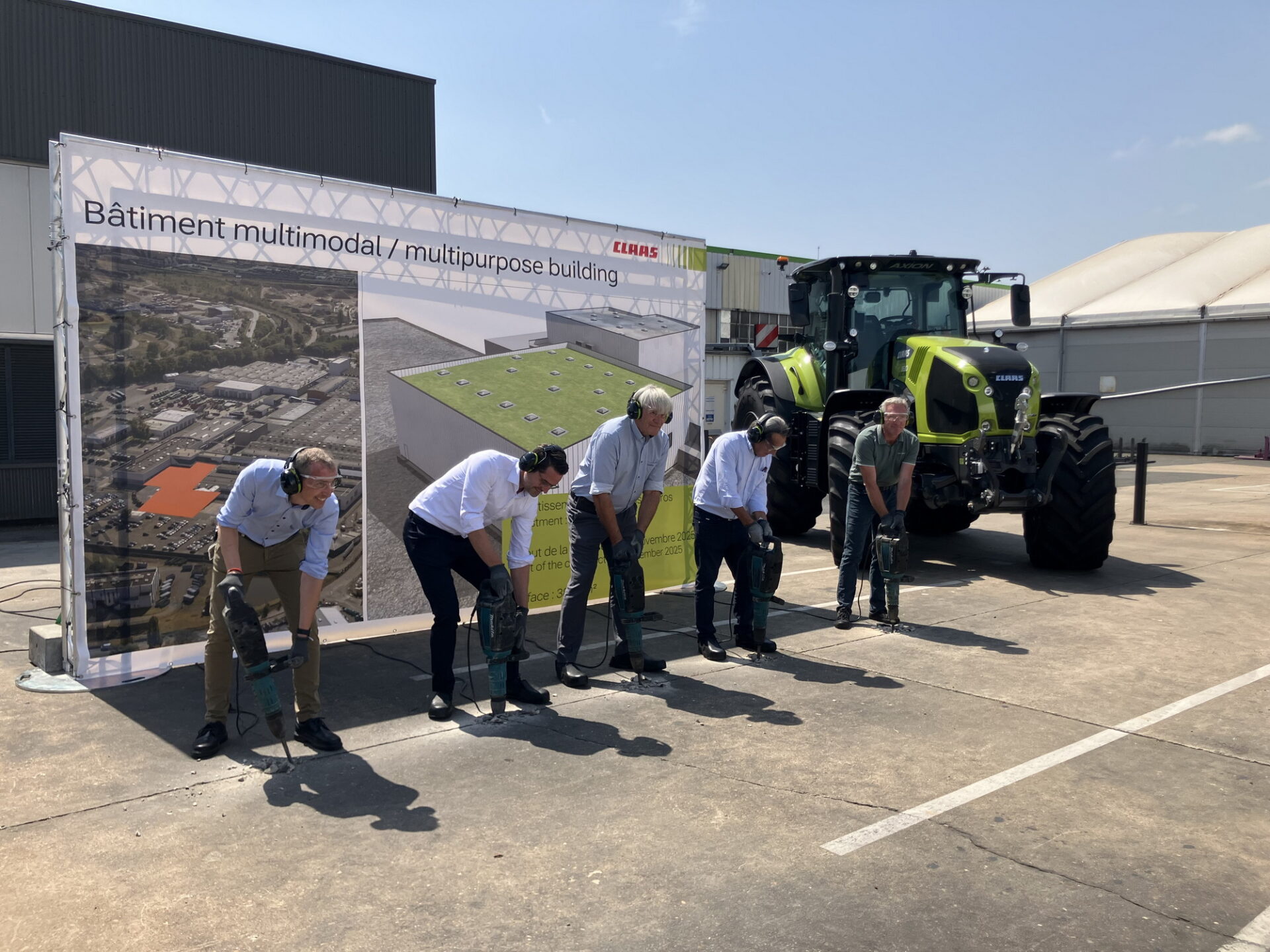 Claas bouwt nieuw bij trekkerfabriek in Le Mans | Mechaman