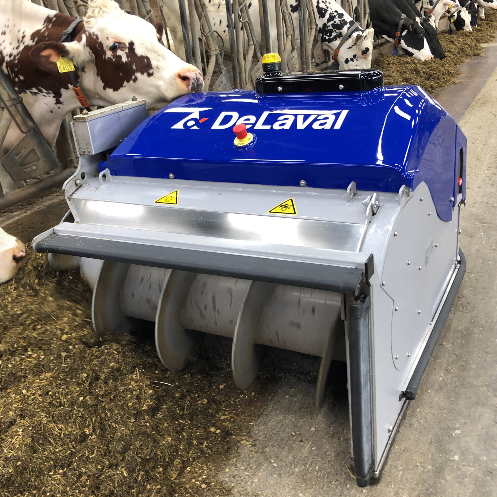 DeLaval frist aanschuifrobot op | Veehouderij Techniek