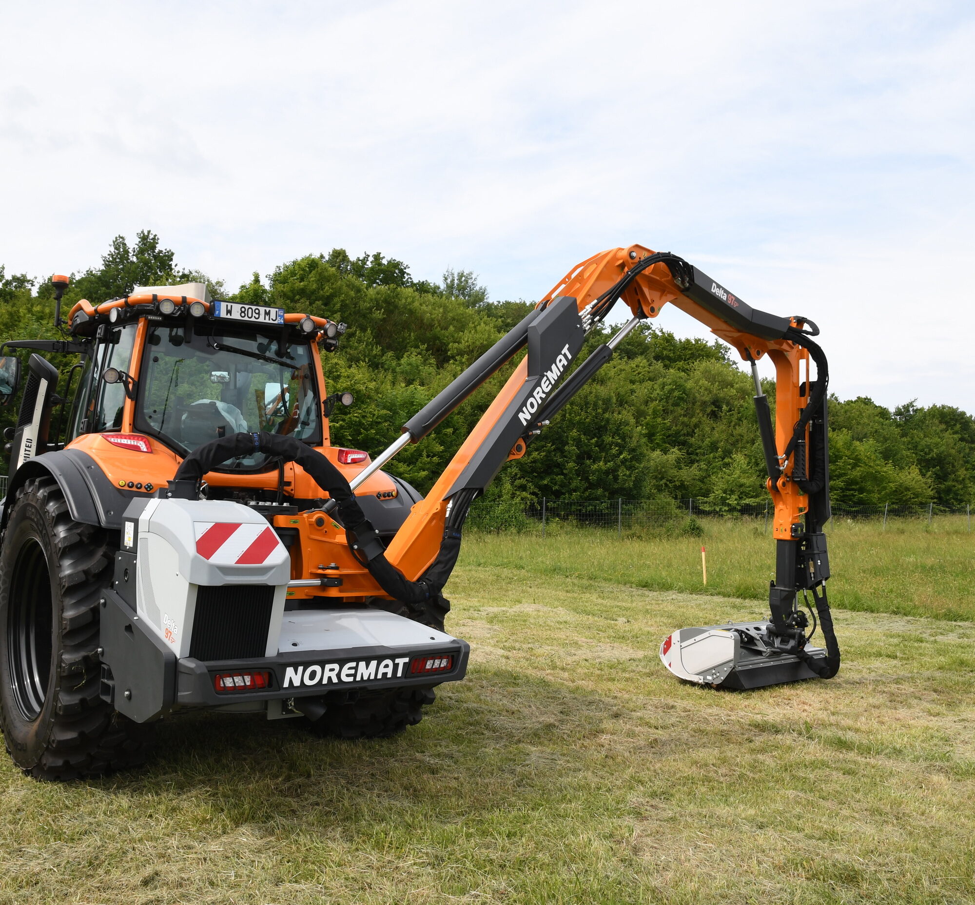 Demopark 2025: Noremat maakt maaiarm slim | Tuin en Park Techniek