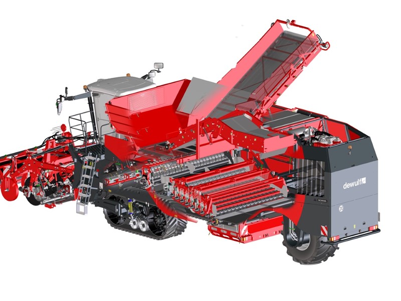 DeWulf Kwatro Xtreme rooit met minder beschadigingen | LandbouwMechanisatie