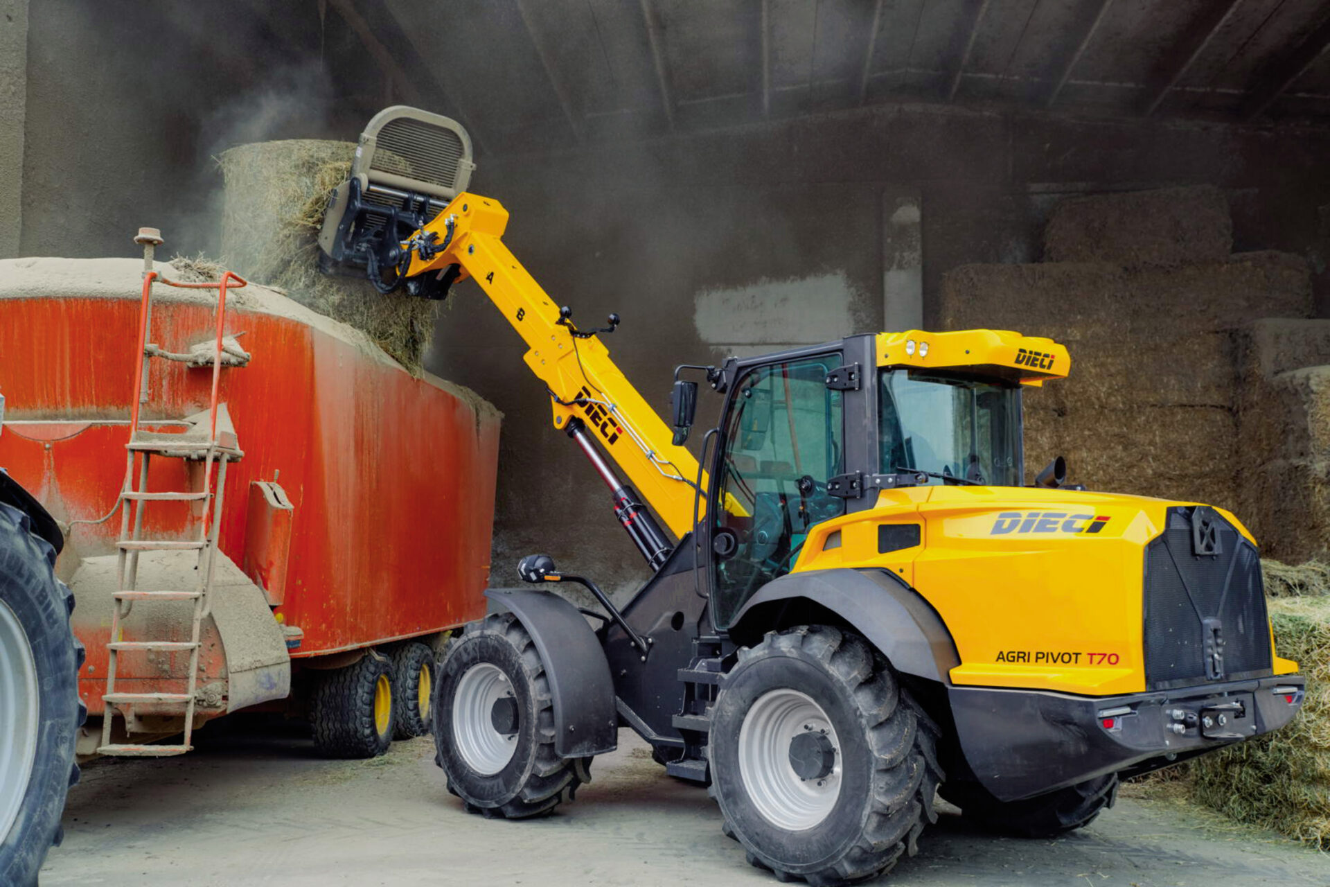 Dieci Agri Pivot telescooplader voor de landbouw | Veehouderij Techniek