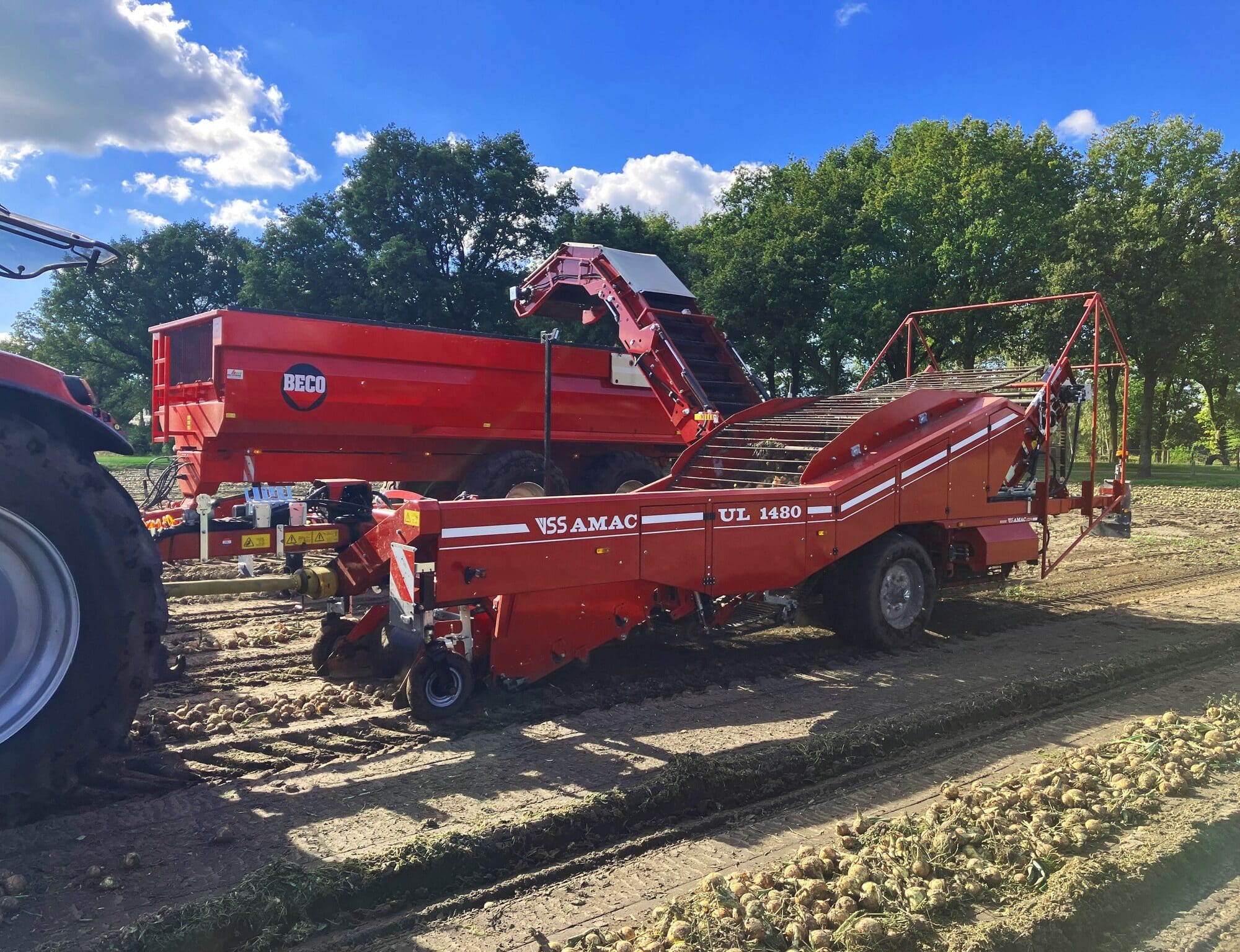 Doorvalmat voor VSS Uienlader | LandbouwMechanisatie