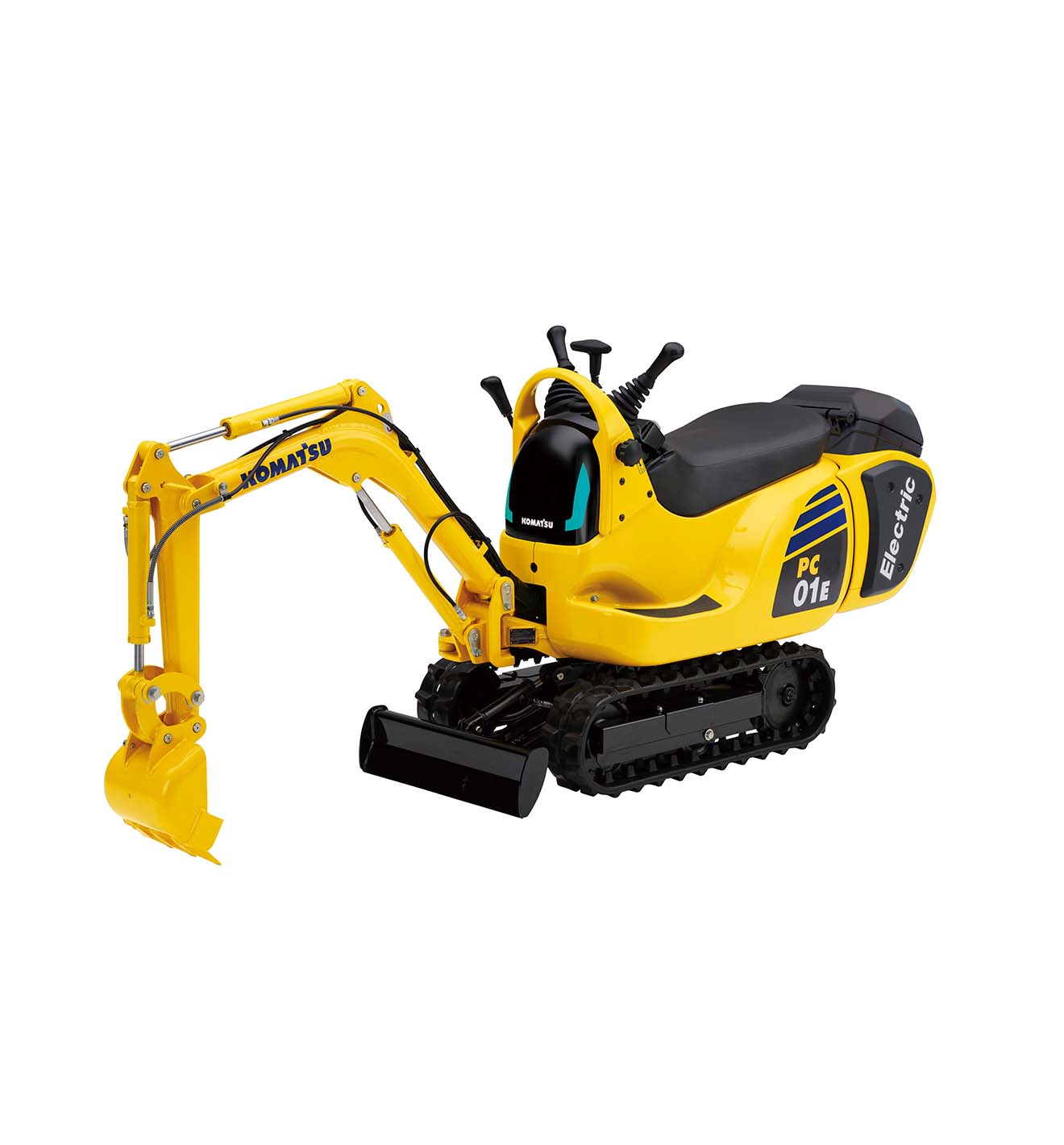 Eerste elektrische minigraver van Komatsu | Tuin en Park Techniek