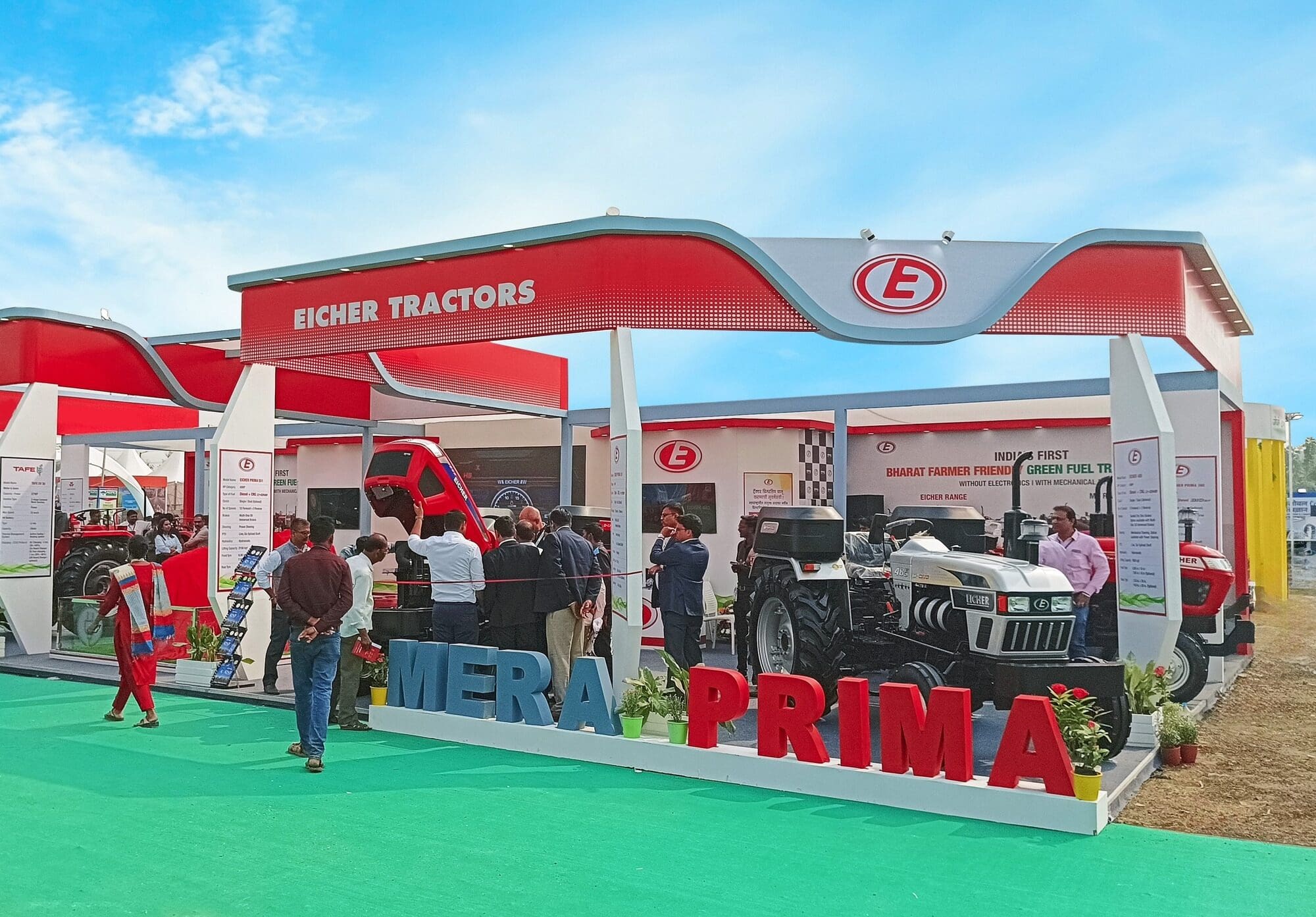 Eicher presenteert trekkers met hybridemotor | LandbouwMechanisatie
