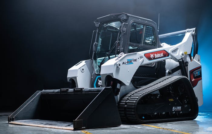Elektrische Bobcat skidsteer gepresenteerd | Tuin en Park Techniek