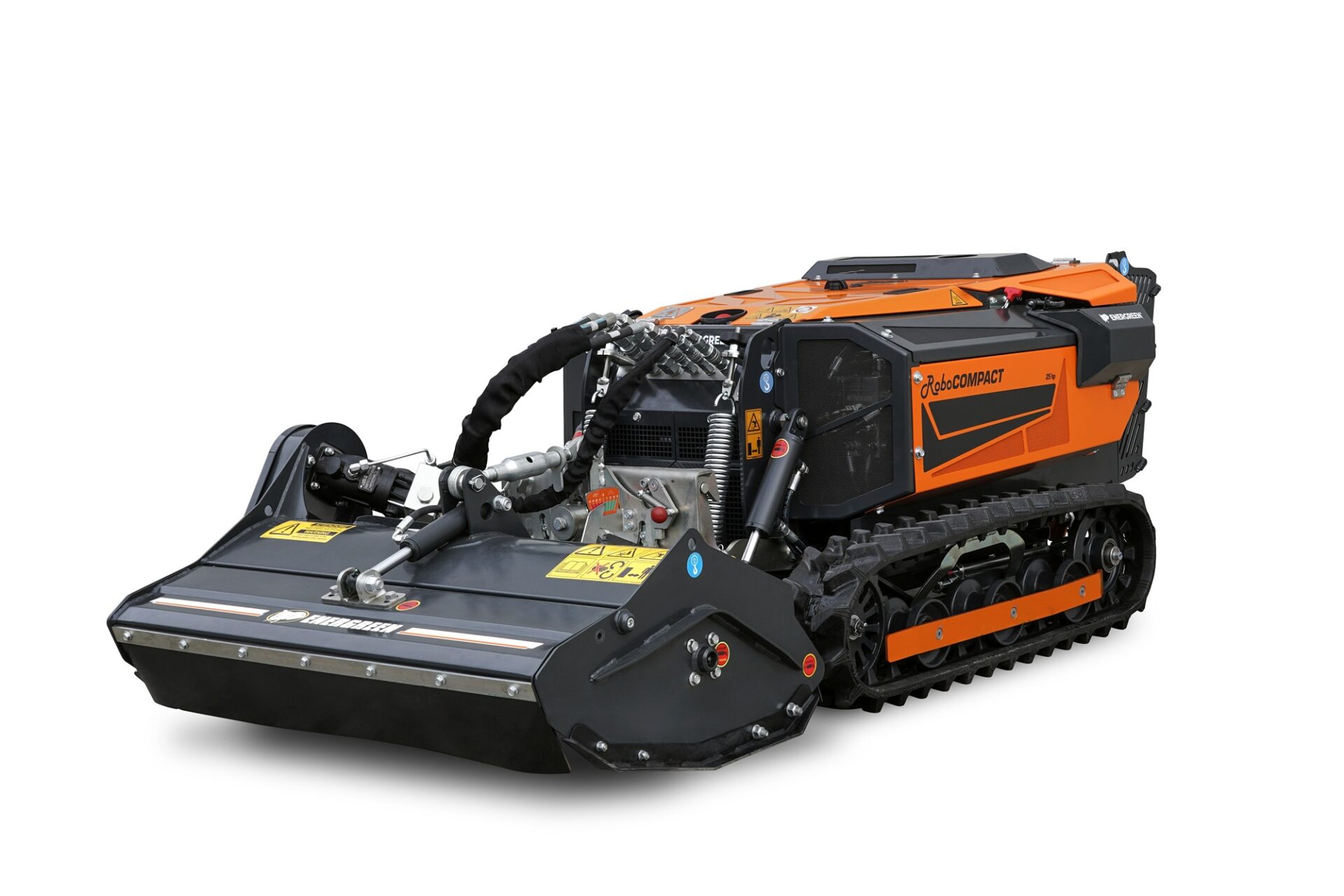 Energreen verruilt benzine- voor dieselmotor in nieuwe Robo Compact | Tuin en Park Techniek