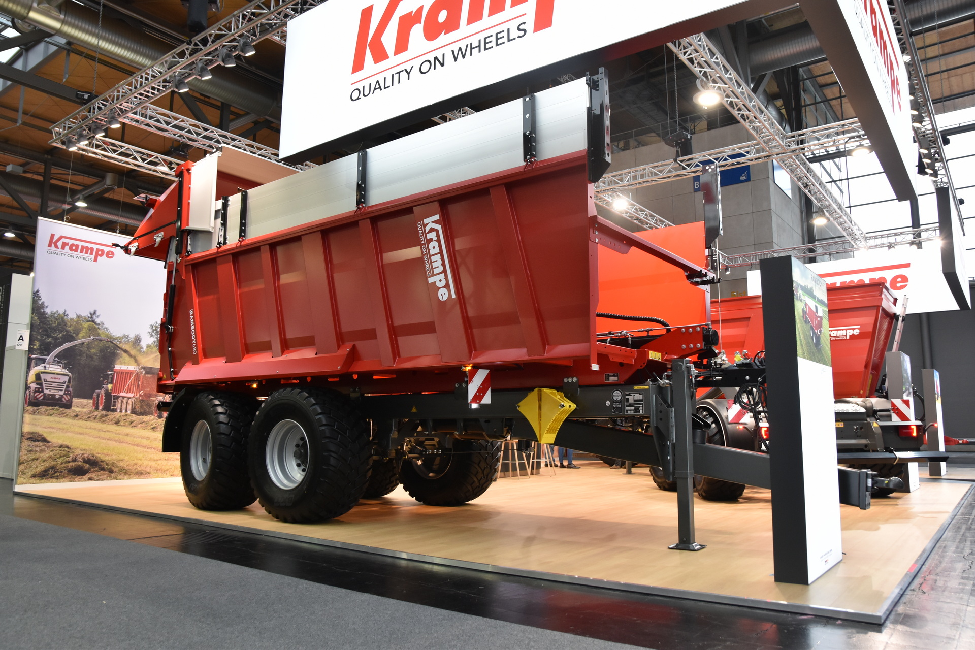 Eurotier 2024: Boeren-afschuifwagen van Krampe | Veehouderij Techniek