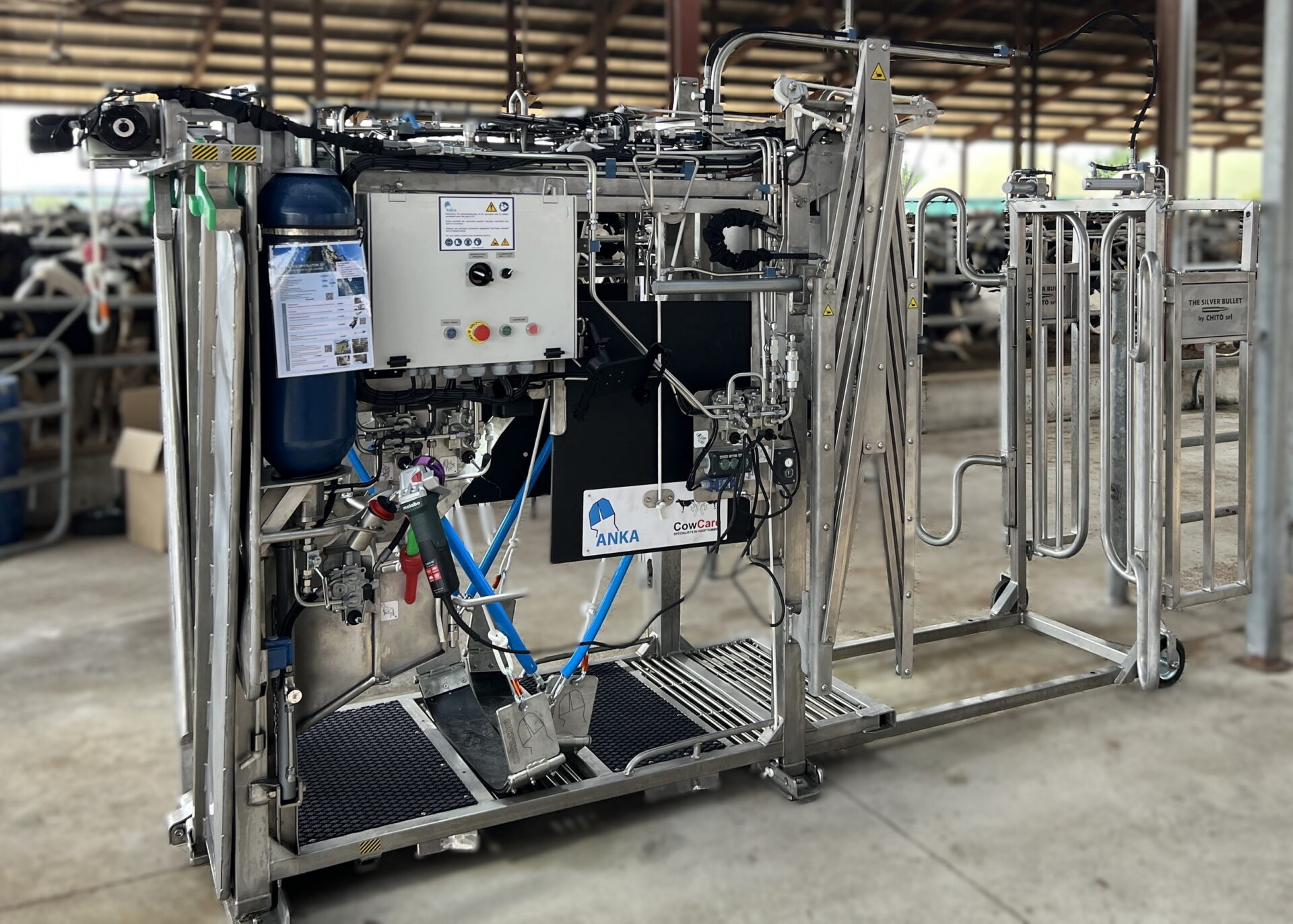 Eurotier 2026: Ankapodol maakt bediening behandelbox gemakkelijker | Veehouderij Techniek Eurotier 2026: Ankapodol maakt bediening behandelbox gemakkelijker | Veehouderij Techniek