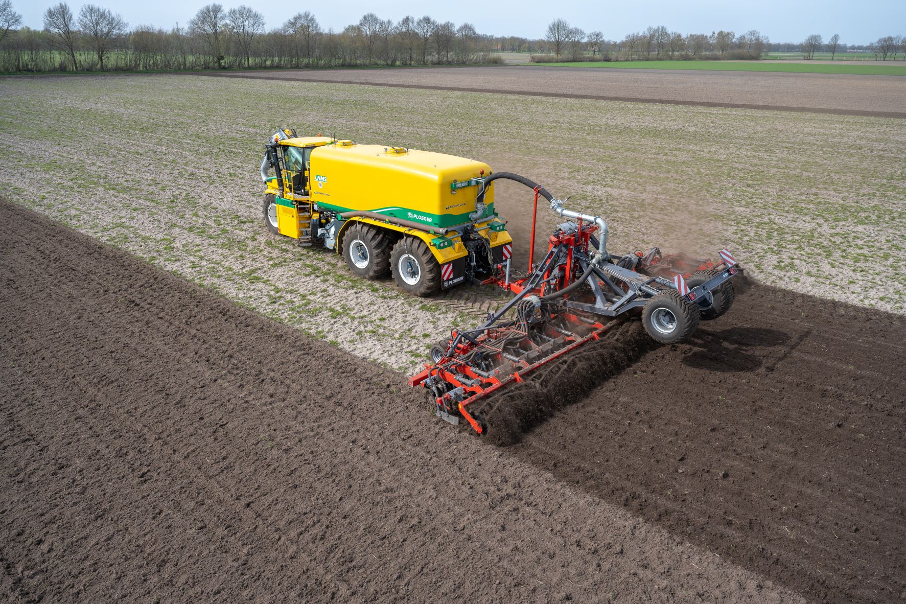 Evers Toric XL schijvenbemester tot 12 meter breed | LandbouwMechanisatie