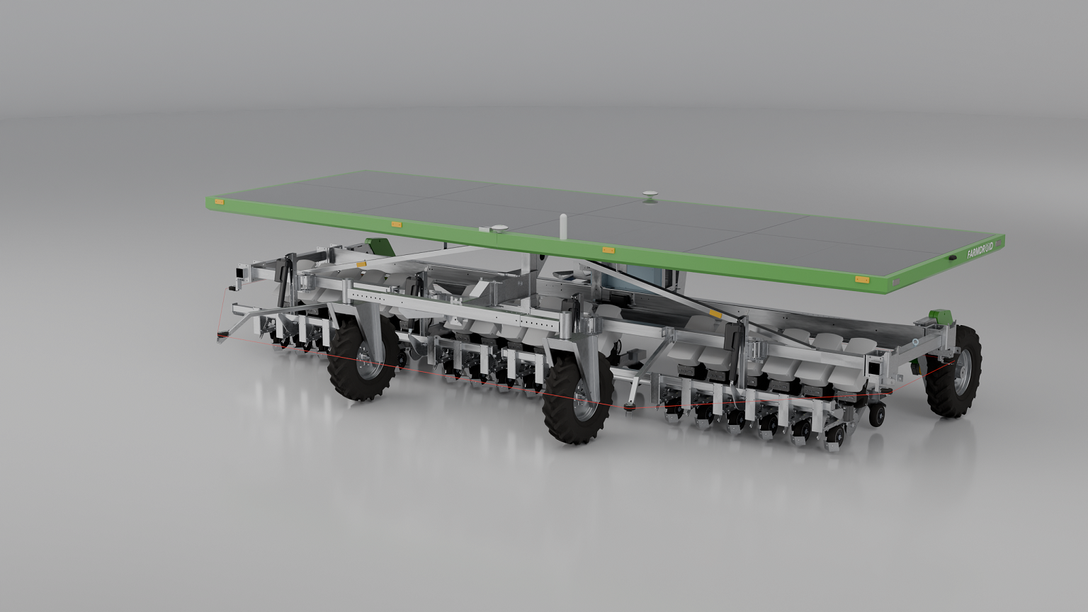 Farmdroid FD60 zaait tot 60 hectare | LandbouwMechanisatie Farmdroid FD60 zaait tot 60 hectare | LandbouwMechanisatie