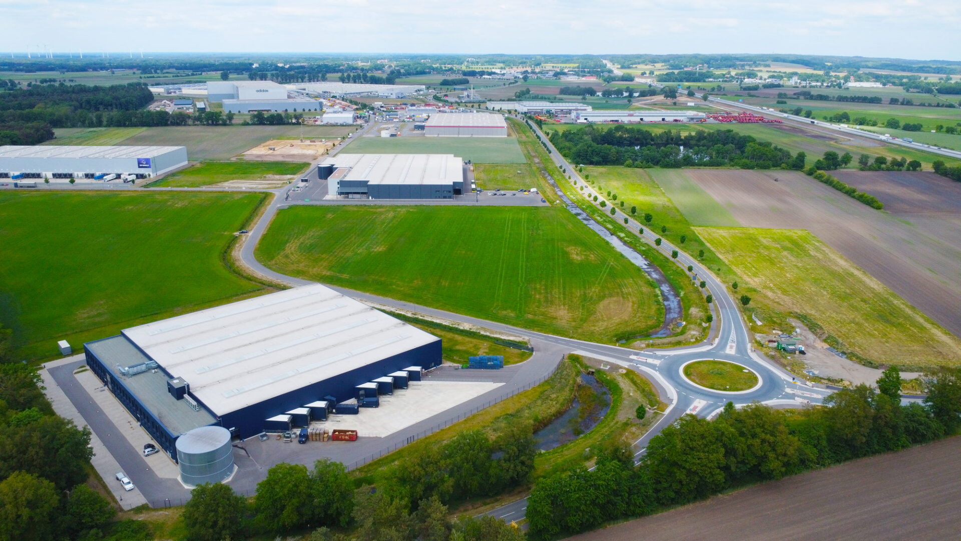 Grimme maakt distributiecentrum van overgenomen fabrieksterrein in Rieste | Mechaman