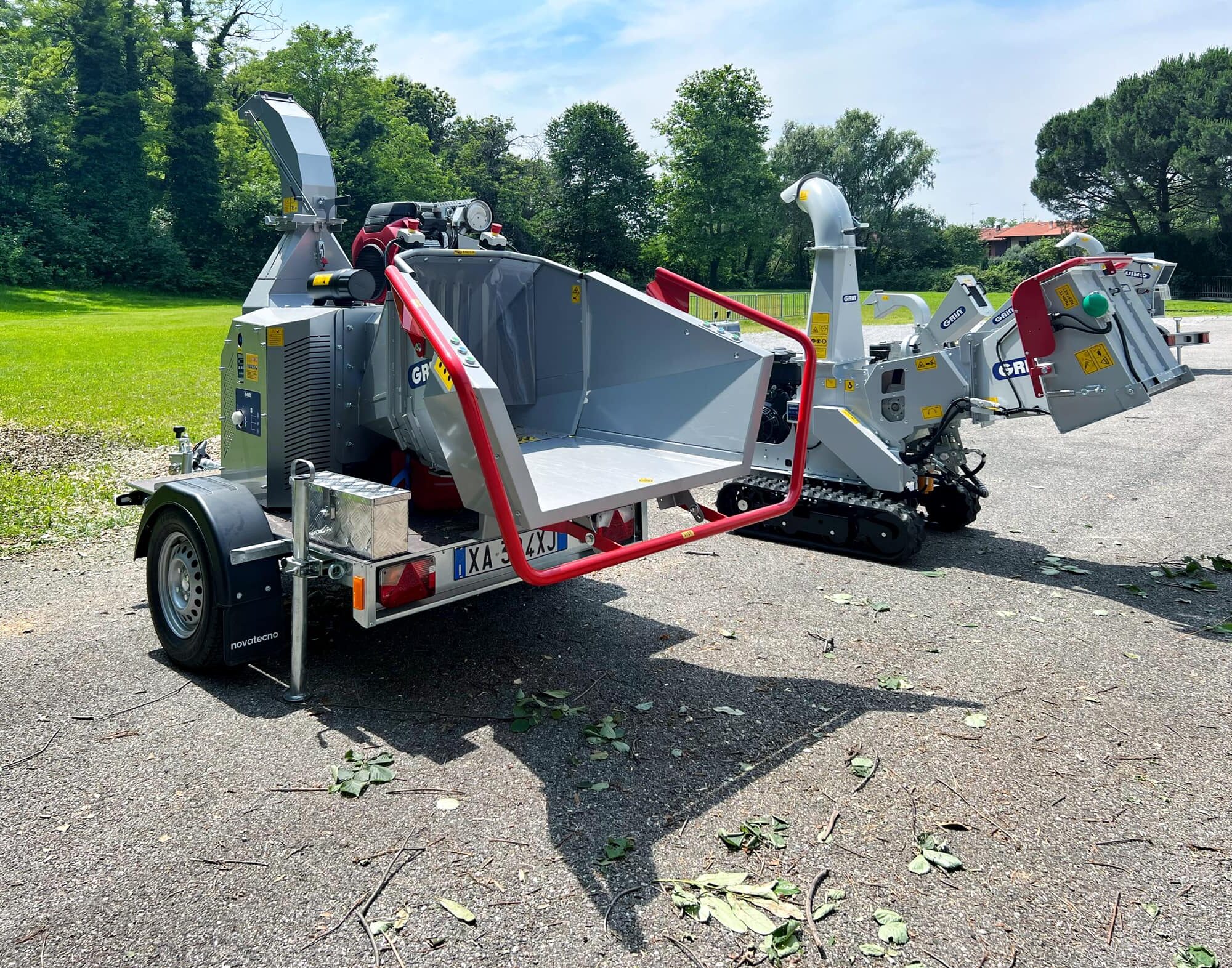 Grin komt met grotere, getrokken versnipperaar | Tuin en Park Techniek