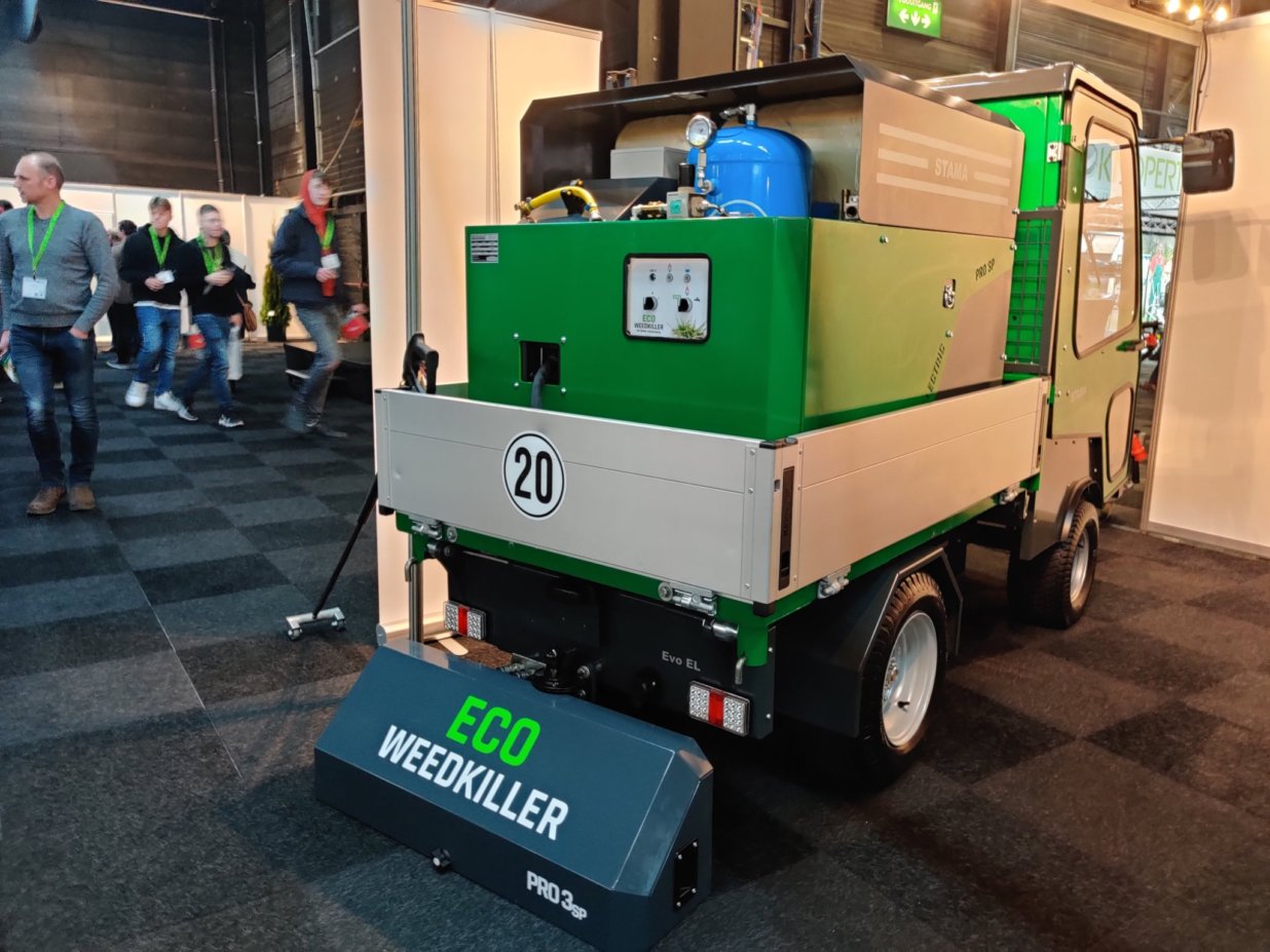 Groene Sector: Elektrische Eco Weedkiller naar Kruse | Tuin en Park Techniek