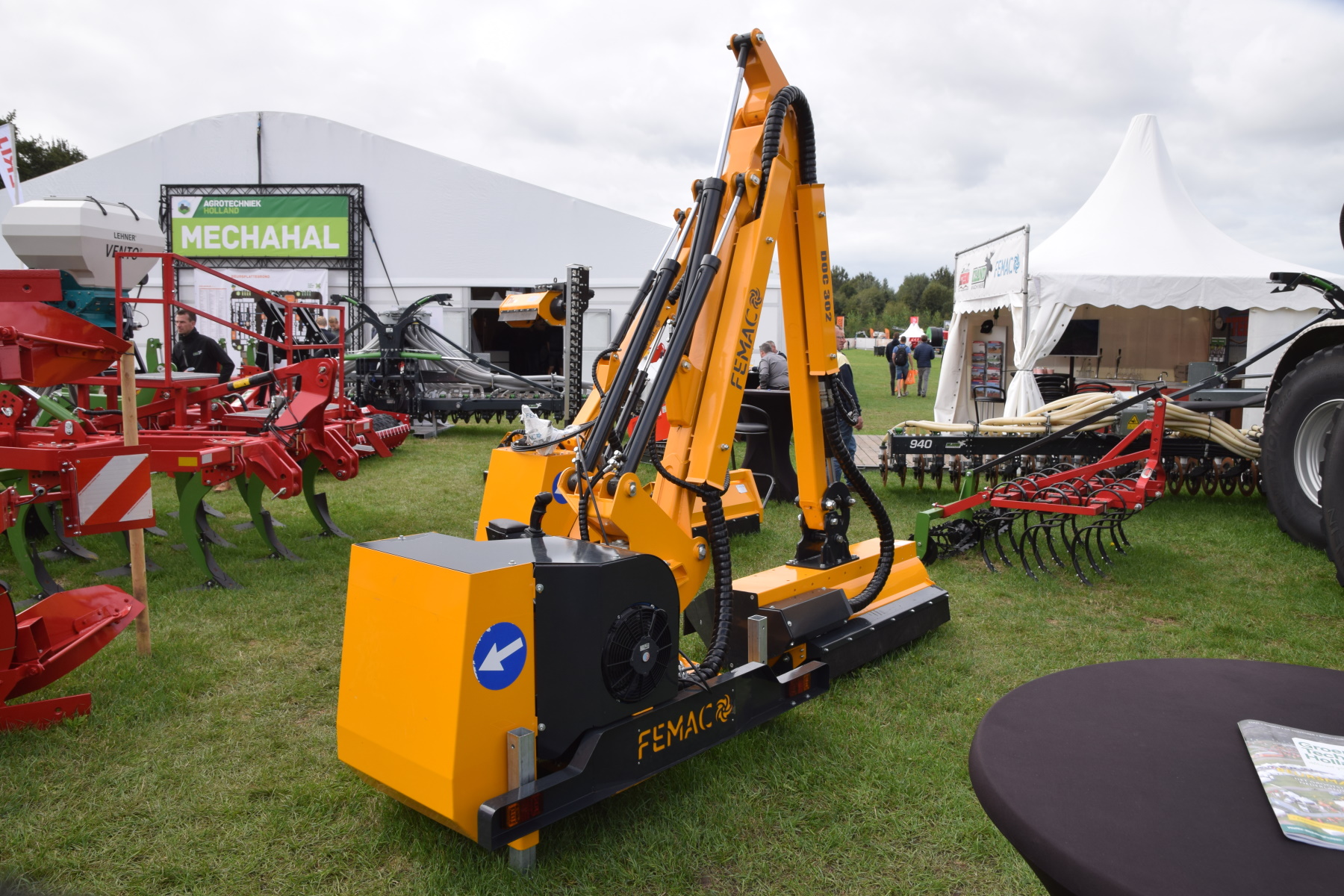 GTH 2022: Jabotech introduceert Femac-maaiarmen | Tuin en Park Techniek