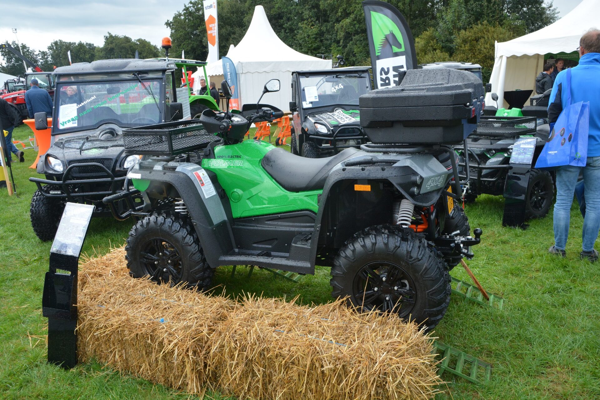 GTH 2024: Frisian Motors introduceert elektrische quad | Tuin en Park Techniek