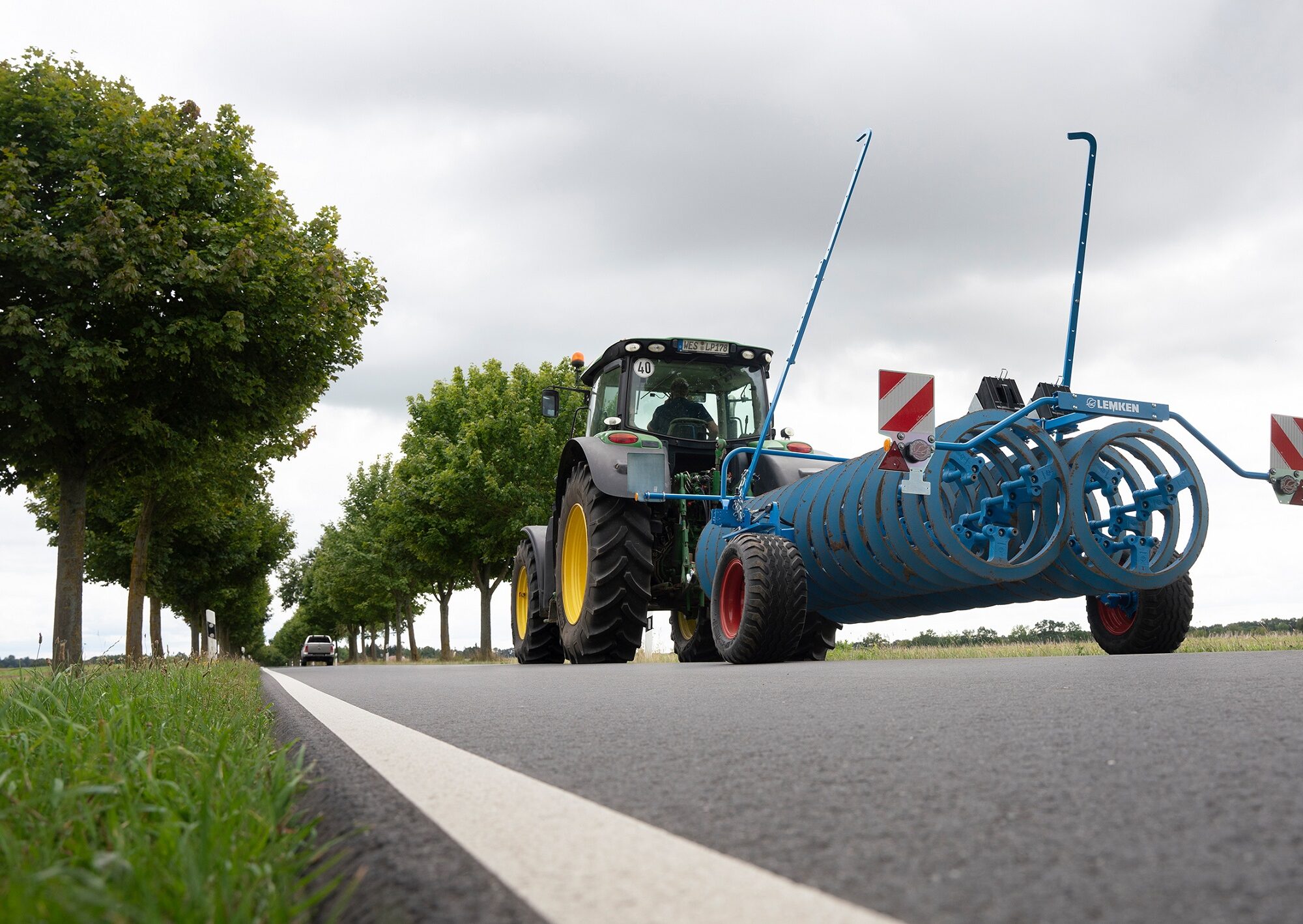 Halfgedragen transportframe voor Lemken VarioPack | LandbouwMechanisatie