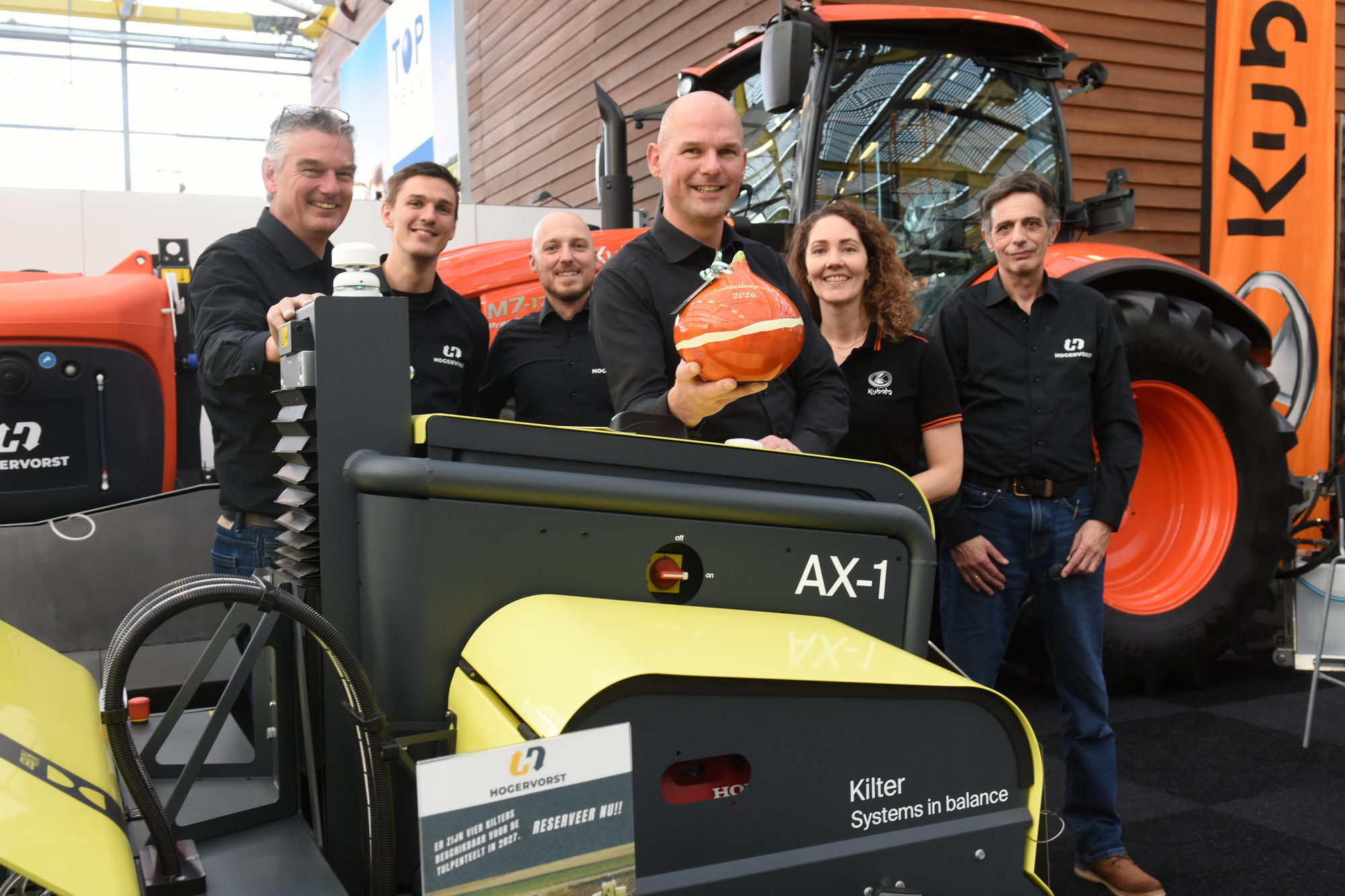 Hogervorst wint noviteitenprijs voor Kilter X1 tijdens Bollenbeurs | LandbouwMechanisatie