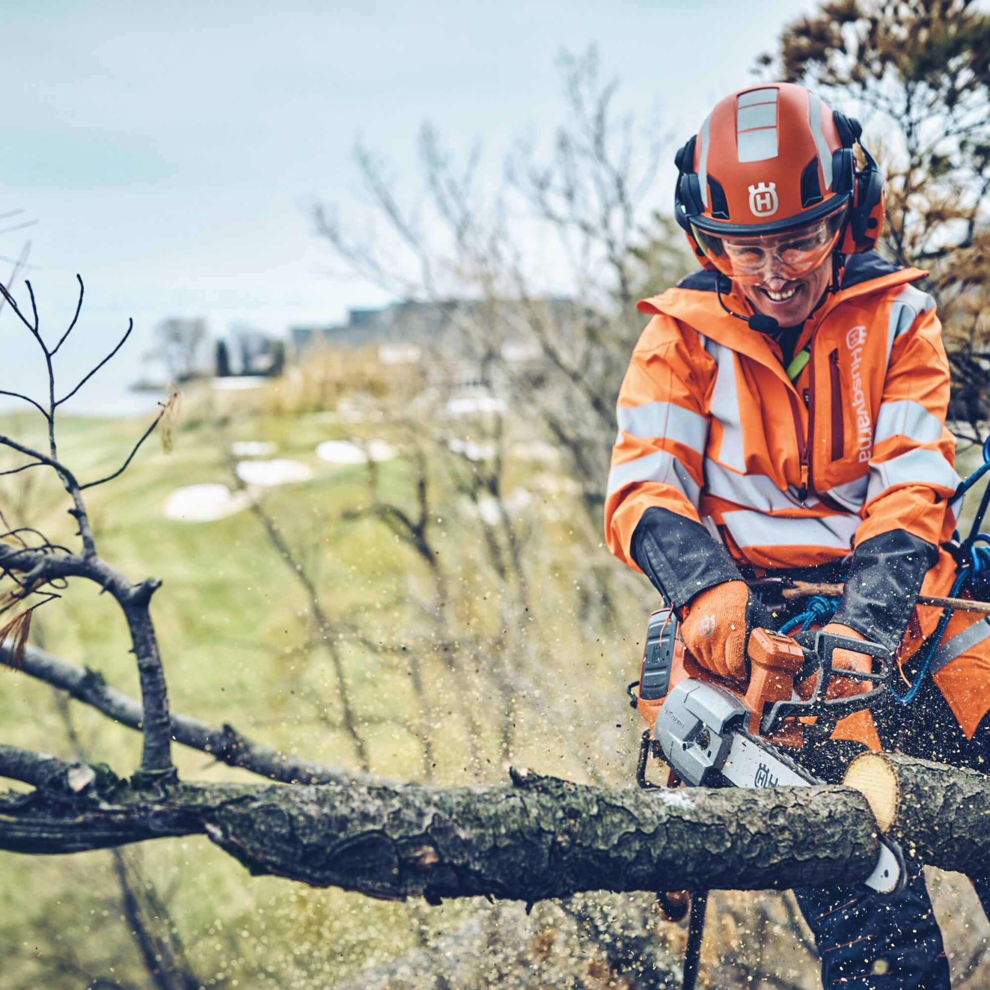 Husqvarna accukettingzagen met koppeling | Tuin en Park Techniek