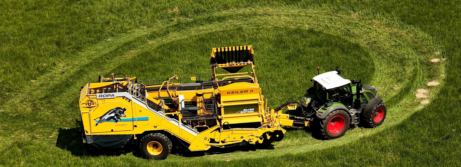 Intelligente naloopbesturing op Keiler-rooier van Ropa | LandbouwMechanisatie