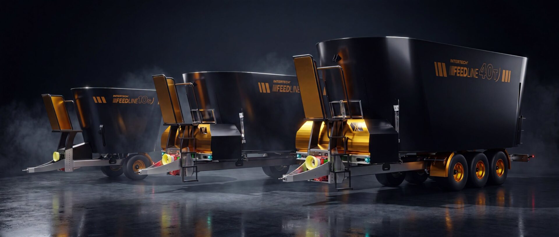 InterTech presenteert Feed Line voermengwagens | Veehouderij Techniek