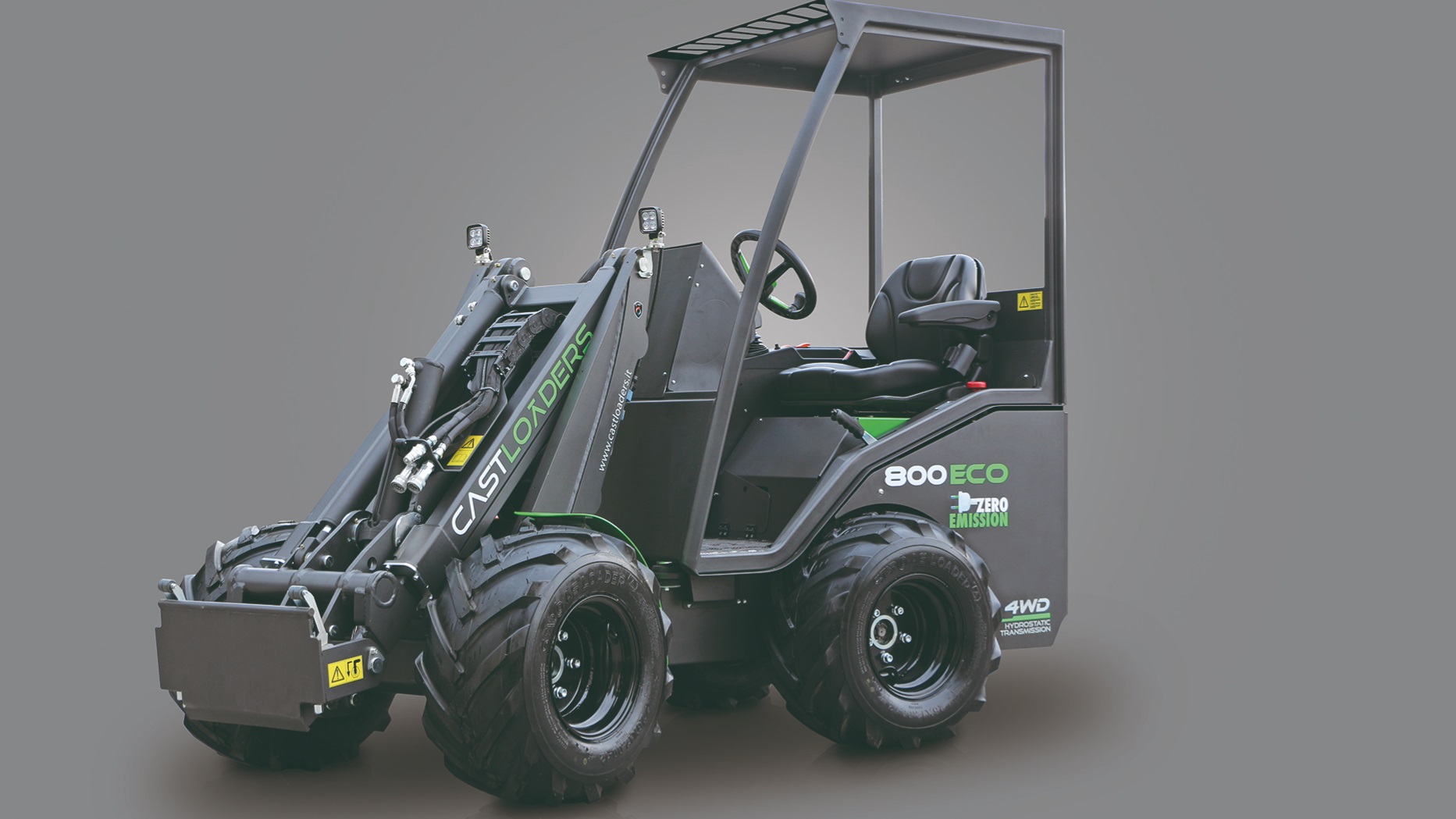 JFS Bouwmachines presenteert Cast Loader 800 | Tuin en Park Techniek