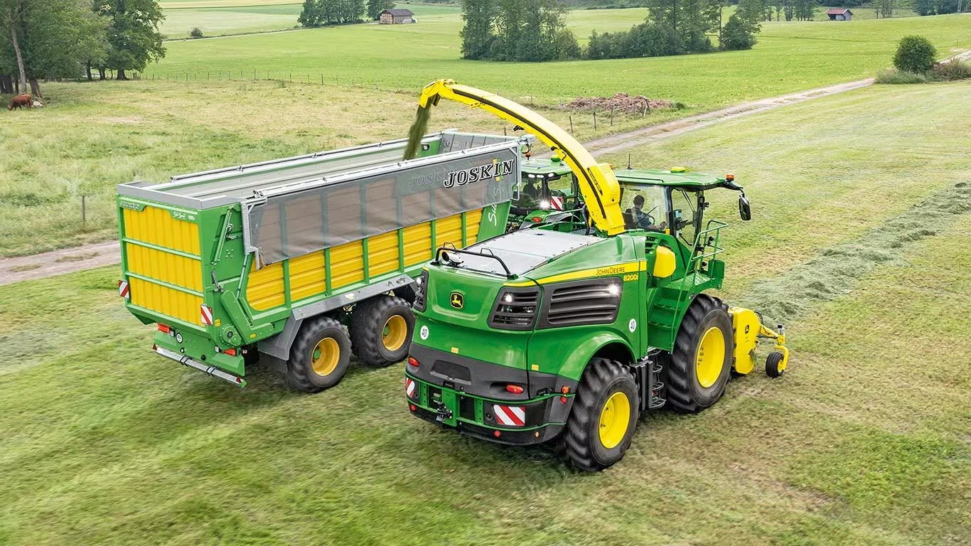 John Deere garandeert brandstofverbruik 8600-hakselaar | LandbouwMechanisatie