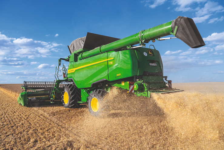 John Deere komt met nieuwe T5- en T6 maaidorsers | LandbouwMechanisatie