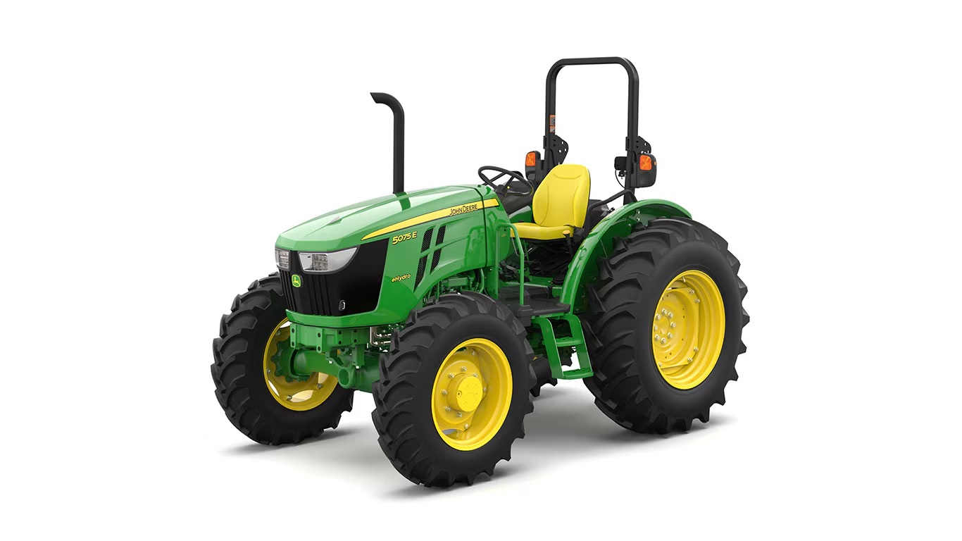 John Deere presenteert 5E-serie met eHydro versnellingsbak | Veehouderij Techniek