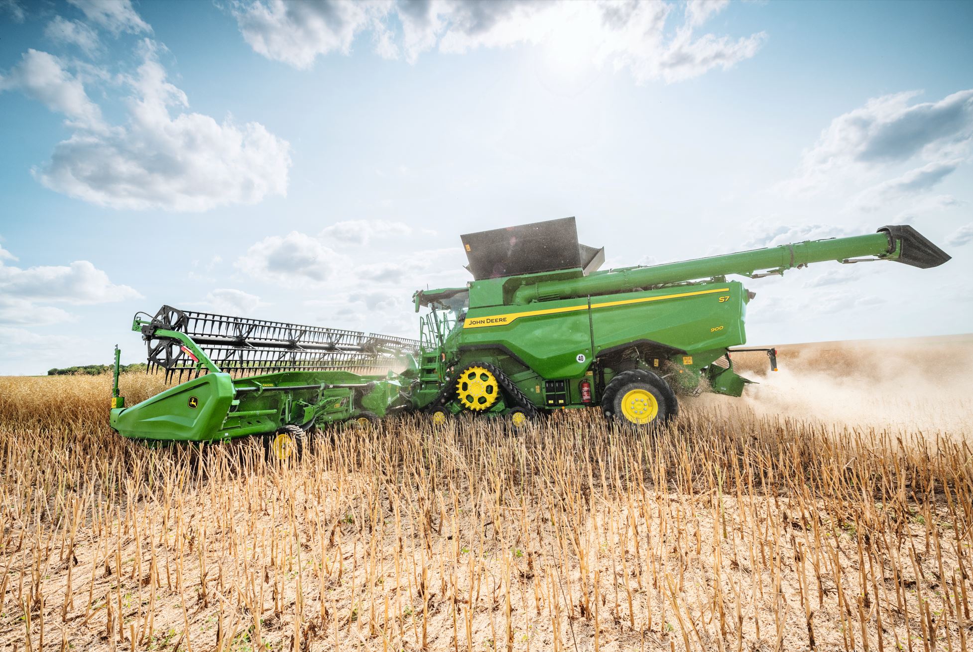 John Deere S7 maaidorsers met nieuwe cabine | LandbouwMechanisatie