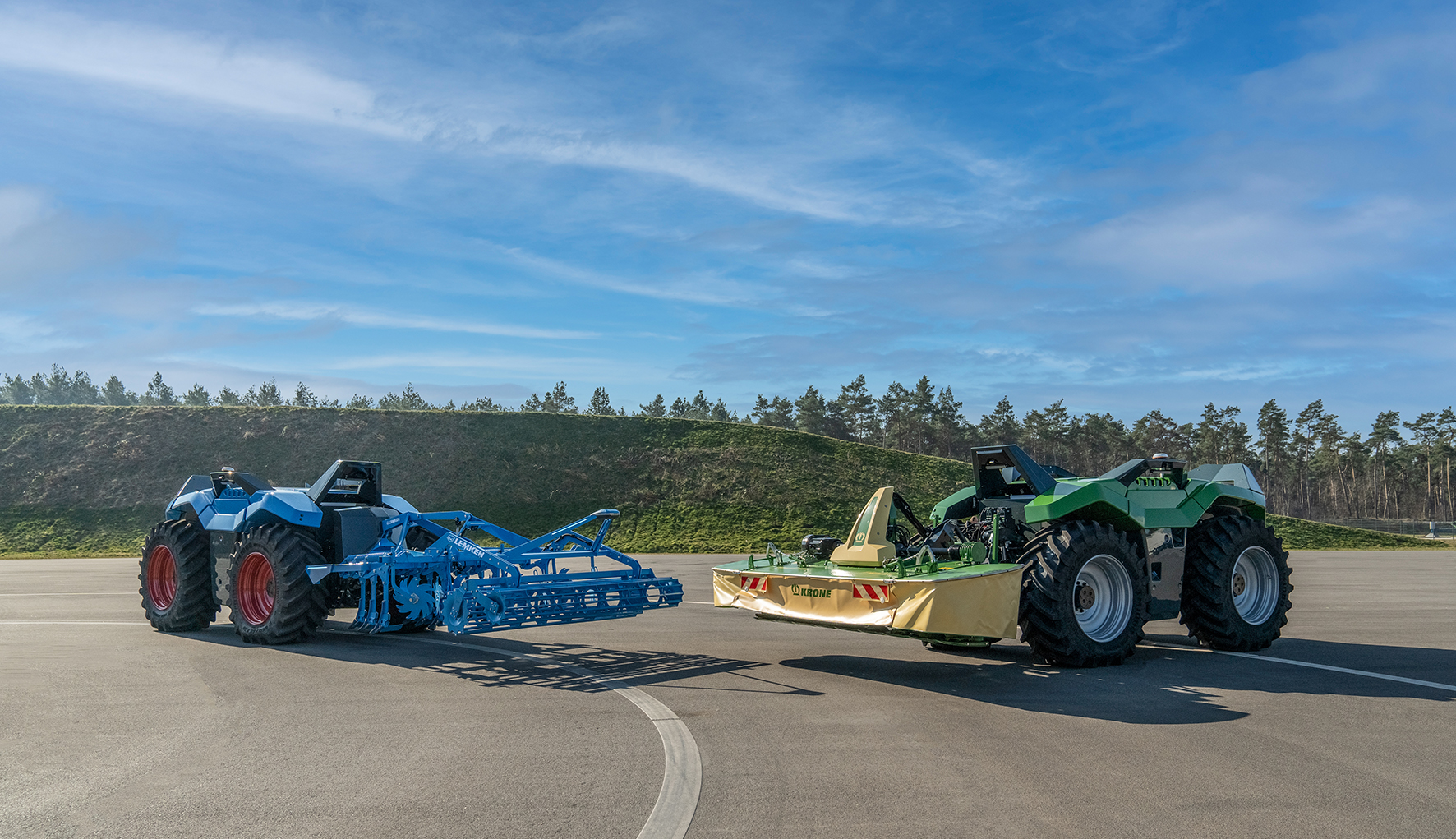 Krone en Lemken werken aan autonome trekker | LandbouwMechanisatie